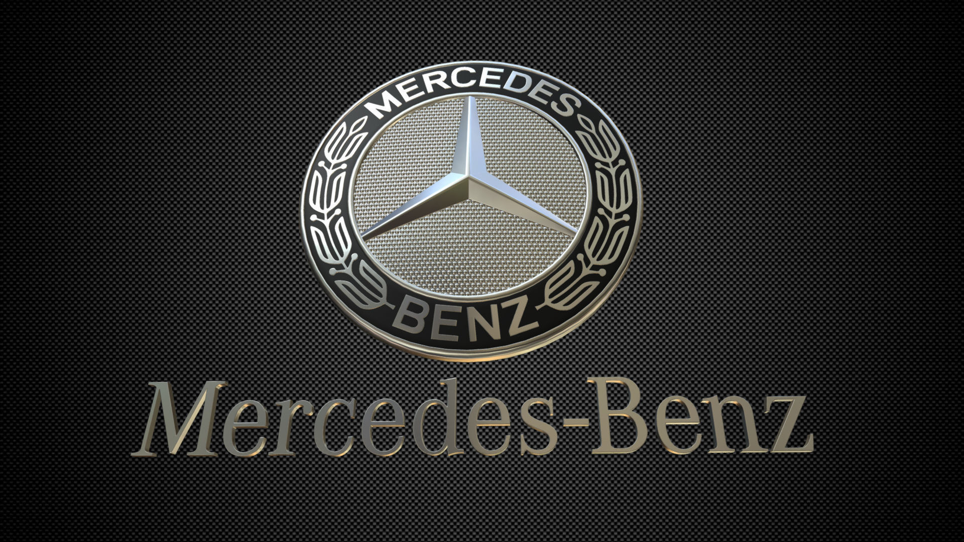 1920x1080 ... Mercedes Benz Logo Hd Wallpapers 1080p