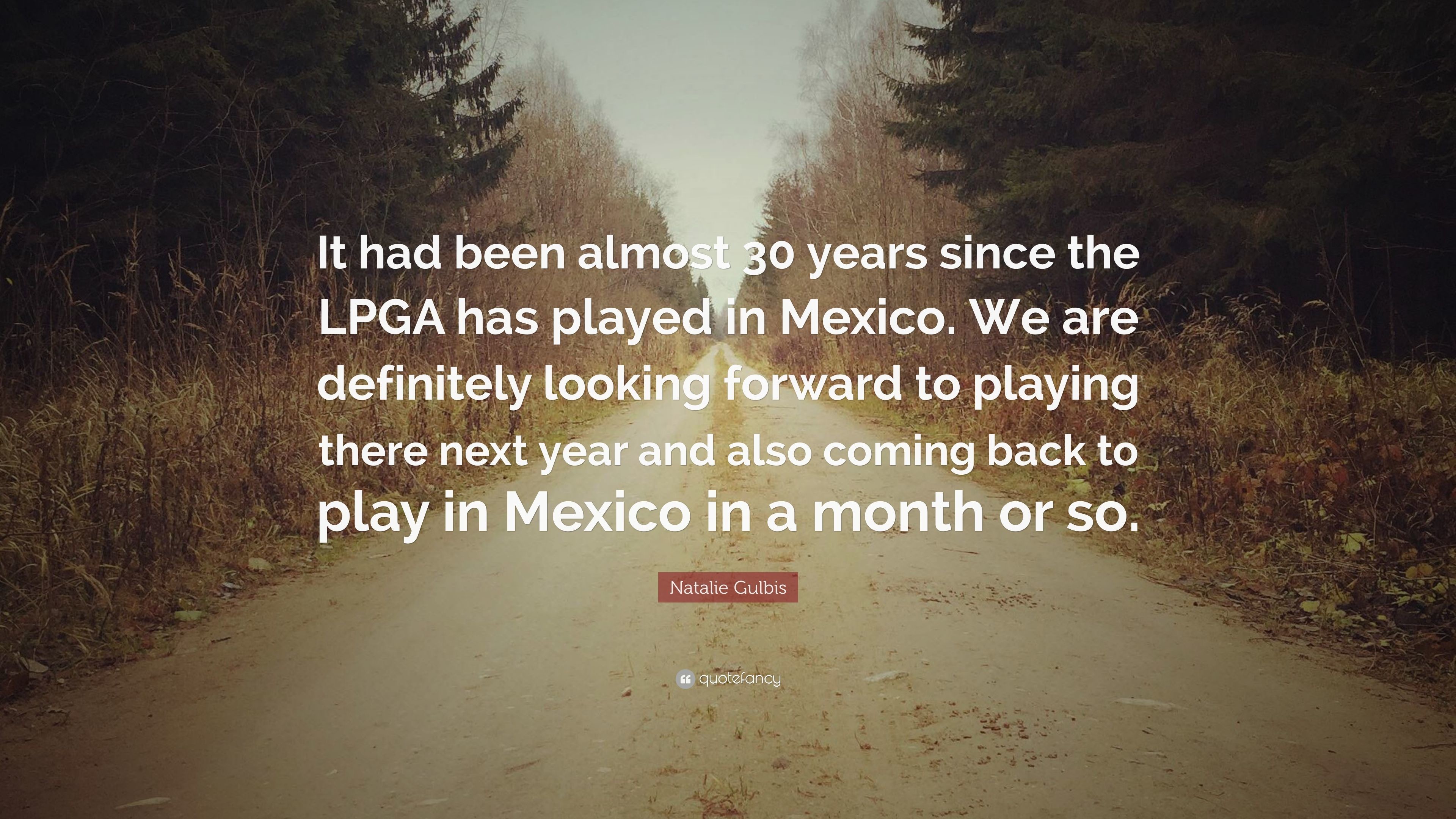 3840x2160 Natalie Gulbis Quote: “It had been almost 30 years since the LPGA has played