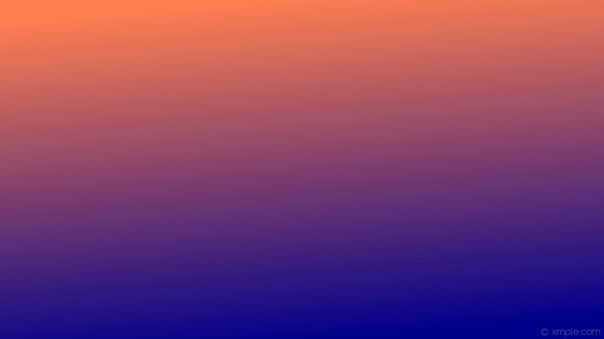 1920x1080 wallpaper gradient blue orange linear dark blue coral #00008b #ff7f50 285Â°