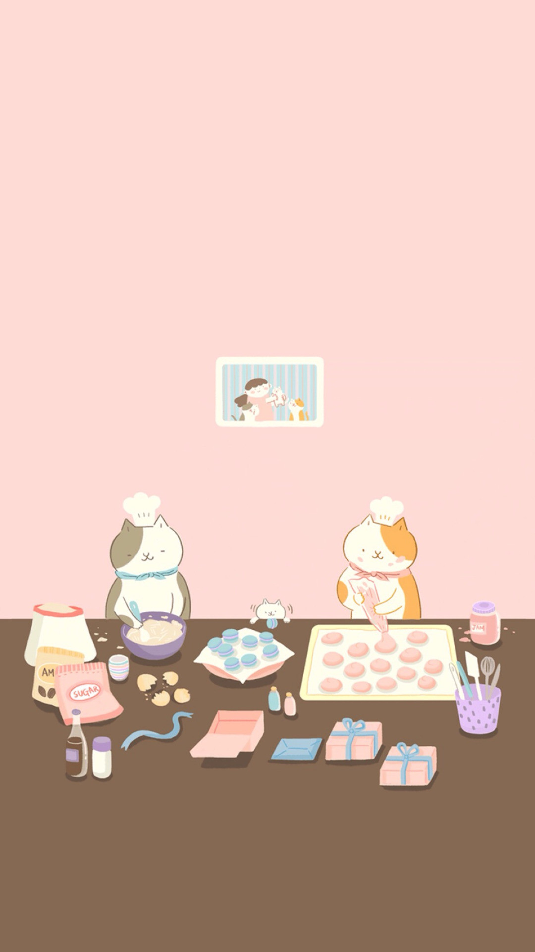 1080x1920 Tap to see more Neko Atsume the cat wallpapers, backgrounds, fondos for  iPhone, & Android!