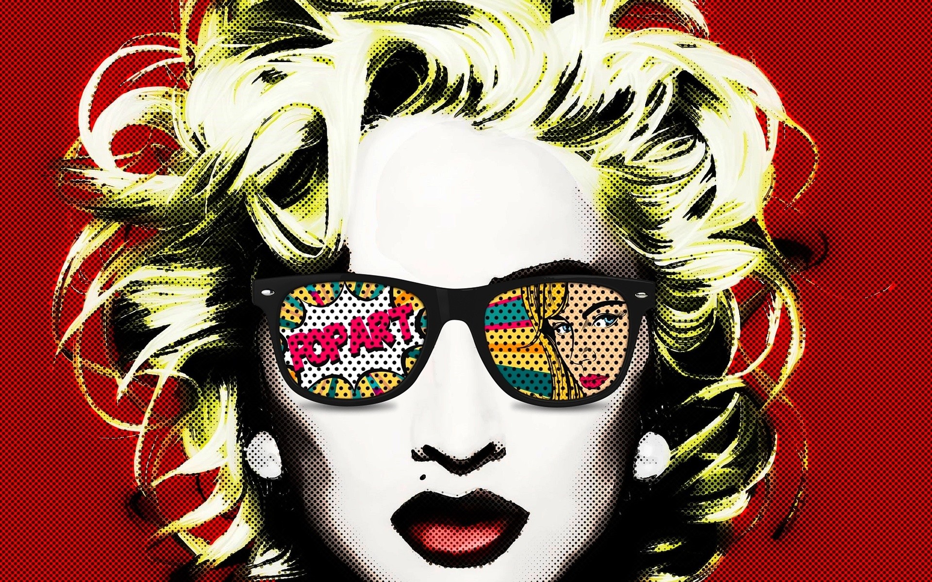 1920x1200 Artwork, Pop Art, Madonna, Singer, Pop Art Madonna