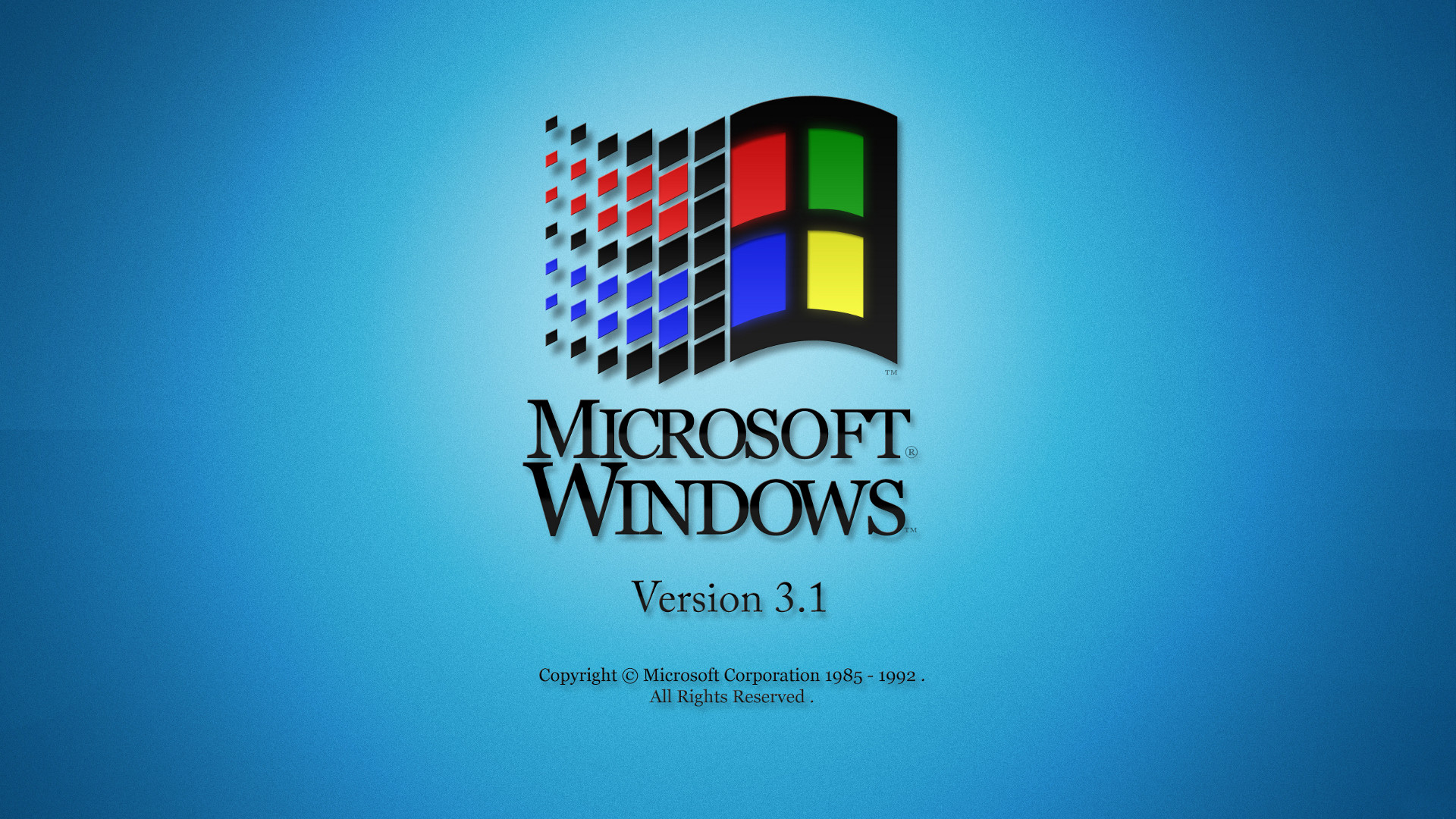 1920x1080  Microsoft Windows Version 3.1 desktop PC and Mac wallpaper