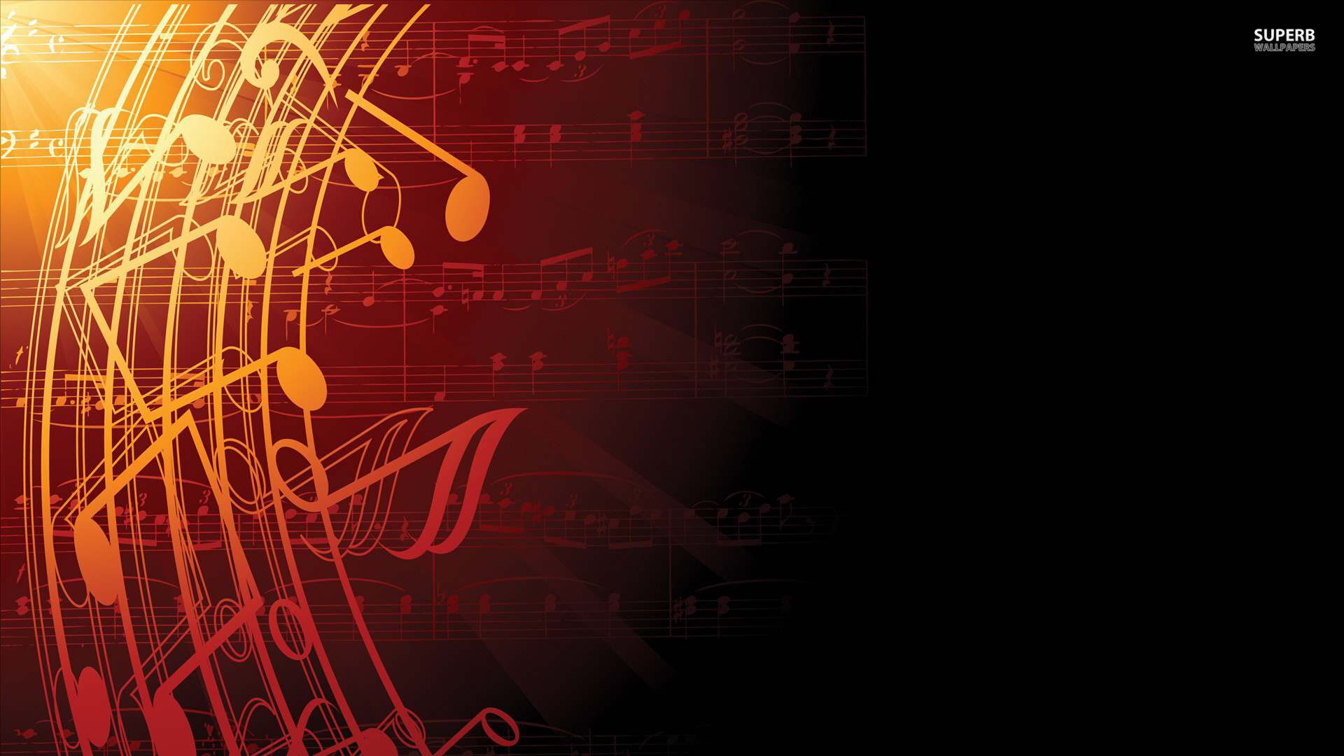 1920x1080 music notes background wallpaper #2607
