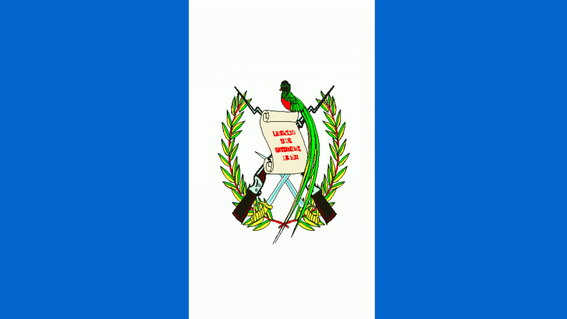 1920x1080 Guatemala Flag
