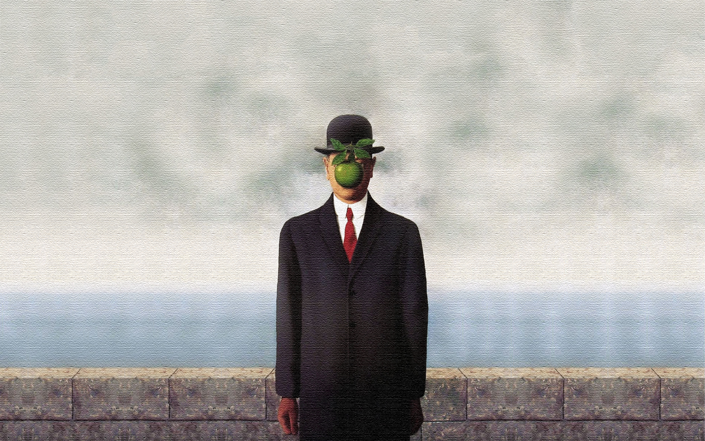 2880x1800 Rene Magritte Son Of Man wallpaper 247033