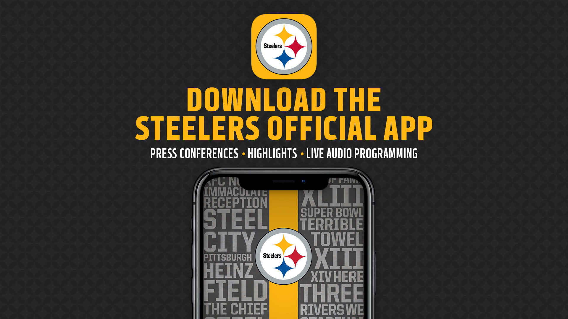 1920x1080 Download the Official Steelers App