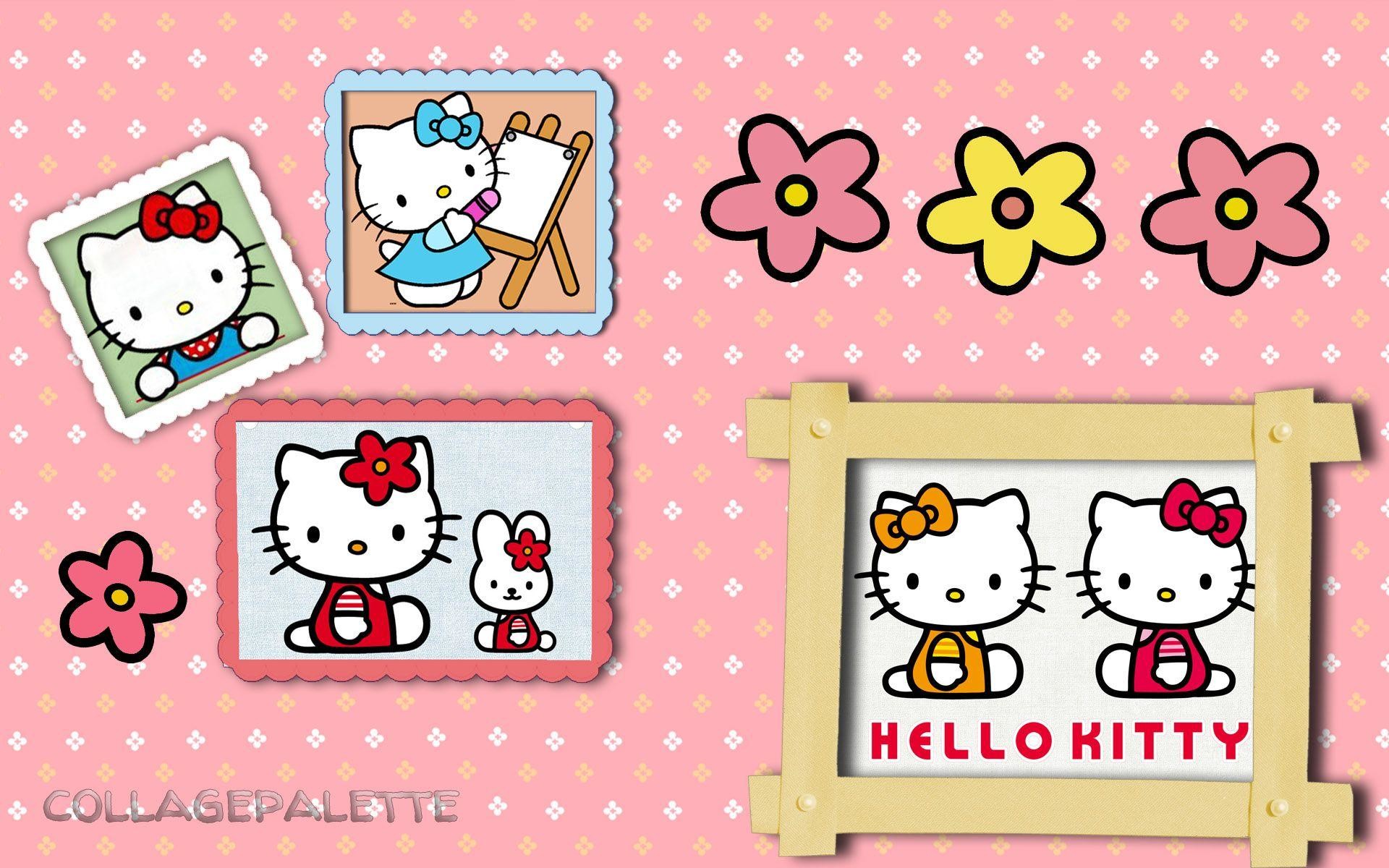 1920x1200 Hello Kitty!! | Collage Palette