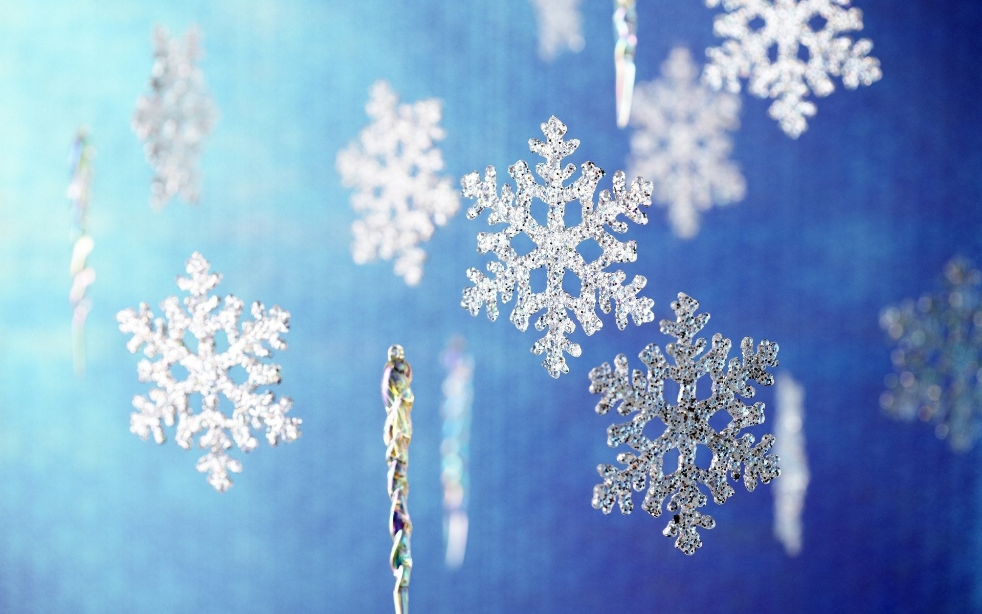 1920x1200 Christmas Snowflakes Wallpaper 17 - 1920 X 1200