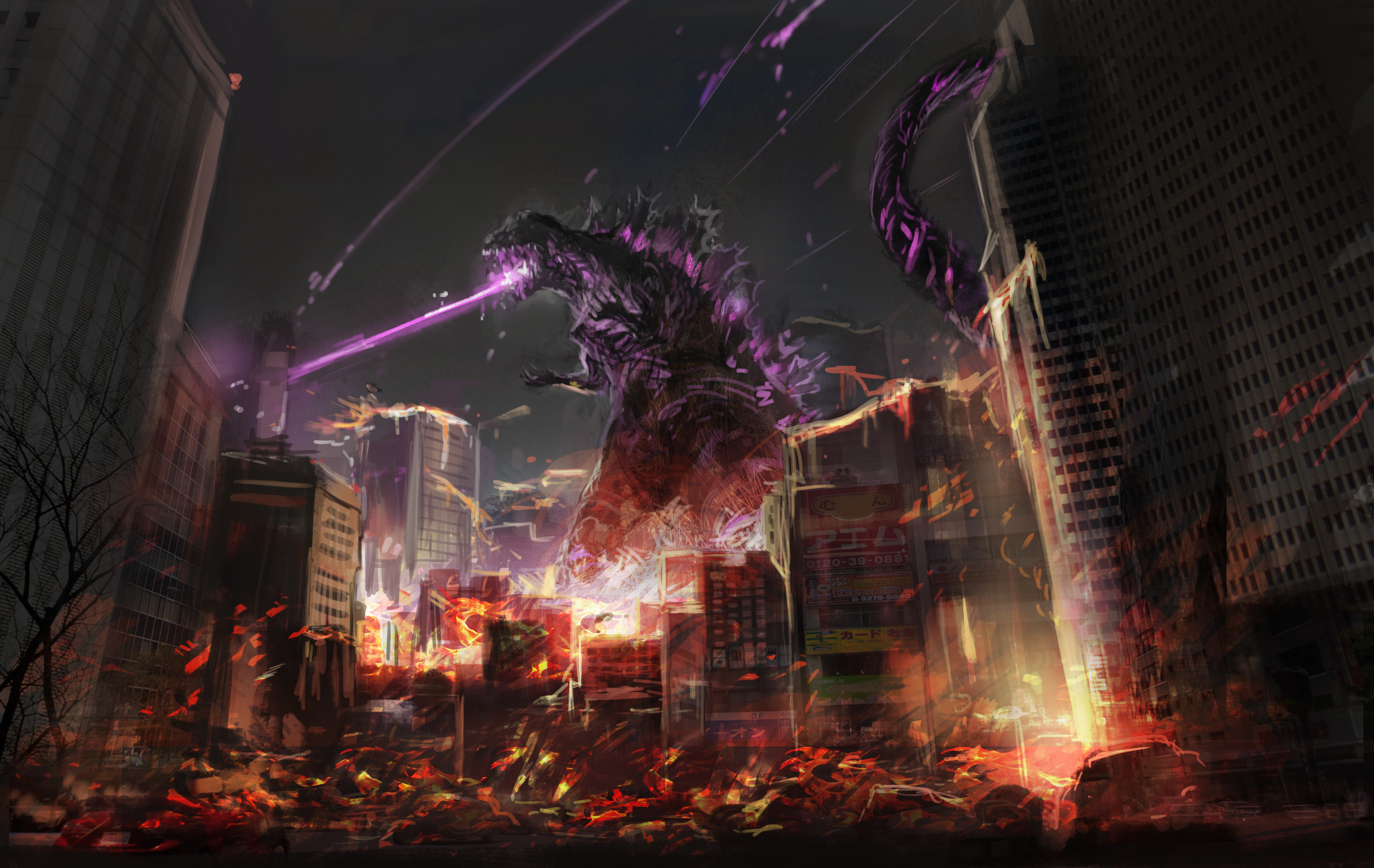 2880x1820 Godzilla HD Wallpaper | Hintergrund |  | ID:735001 - Wallpaper  Abyss
