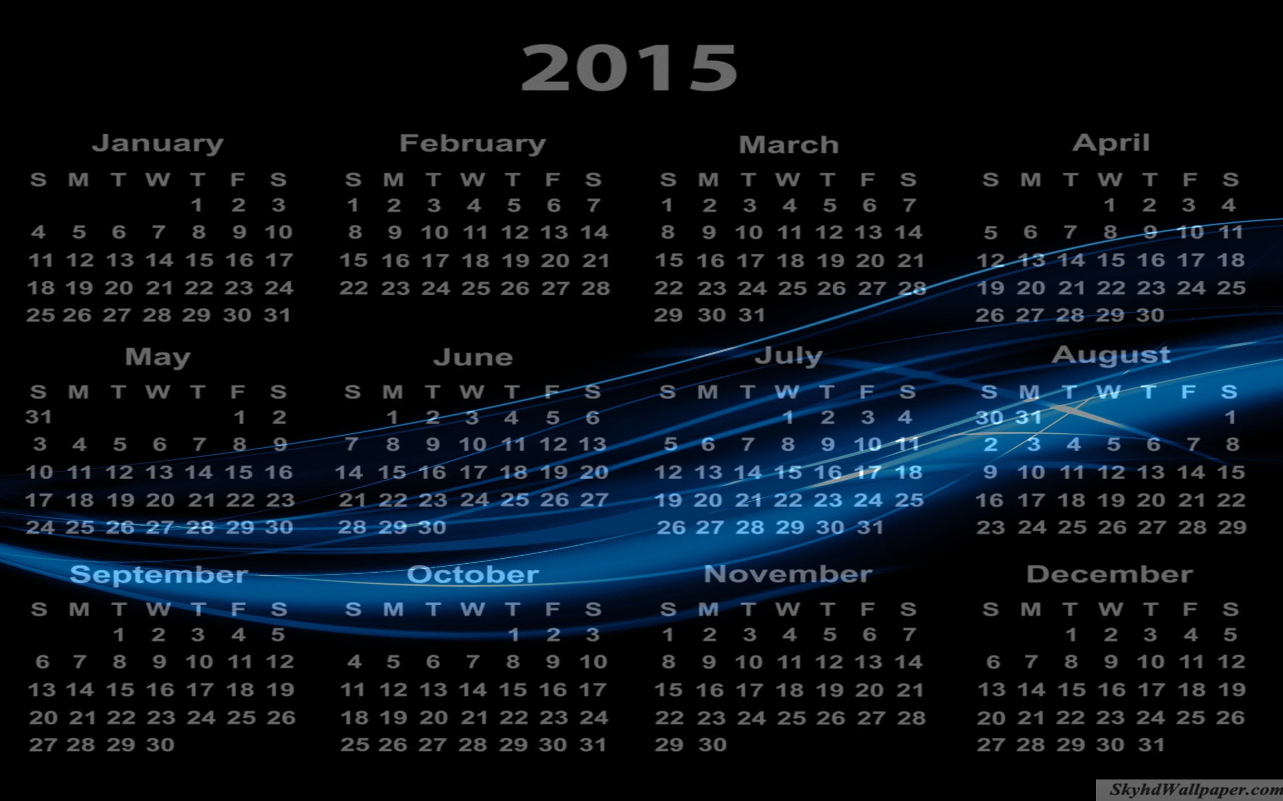 2560x1600 2015 wallpaper calendar 2015 Calendar Desktop Wallpaper