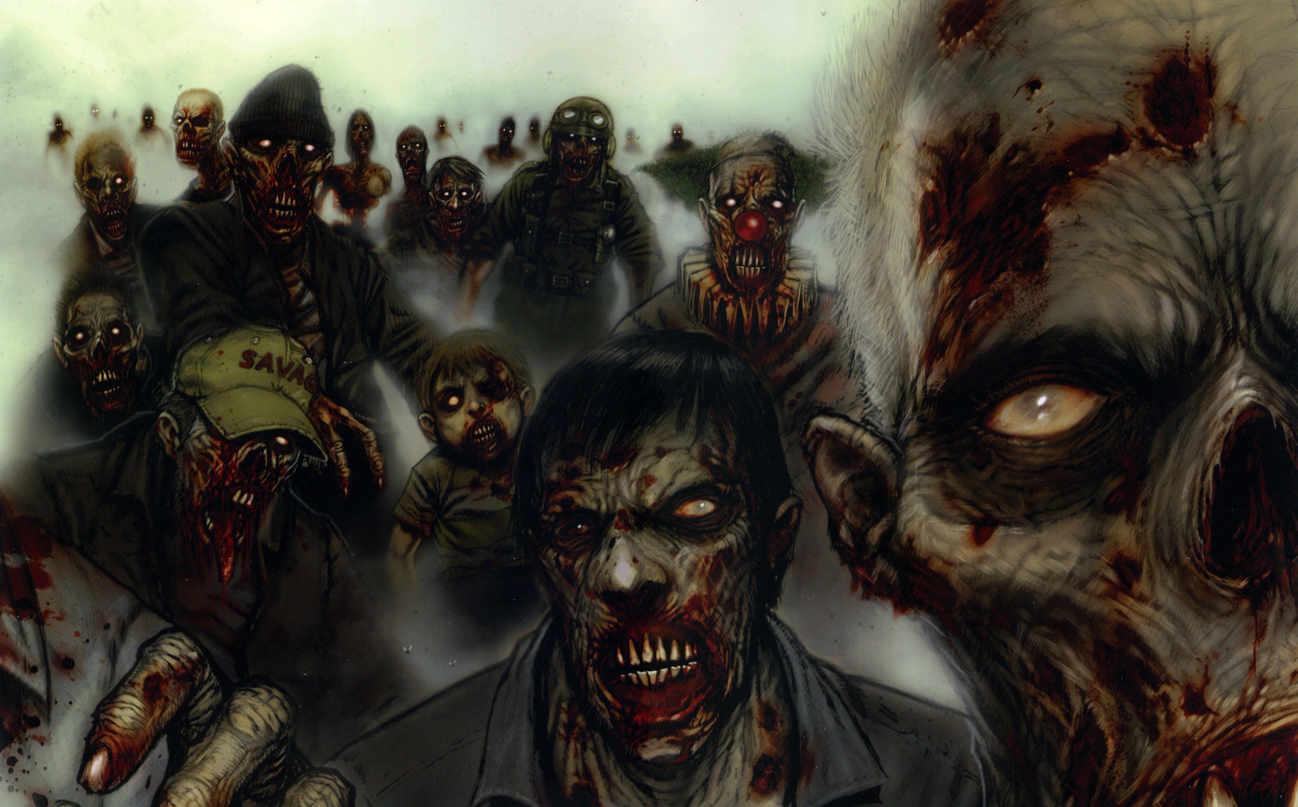 2560x1592  most popular zombie wallpaper 