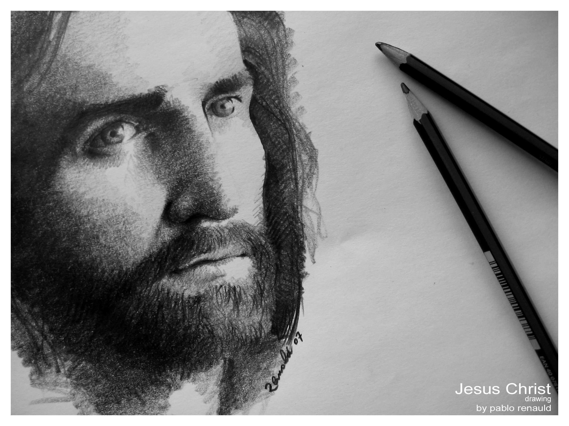 2272x1704 Creative for Christ images Jesus Christ Drawing HD wallpaper and .