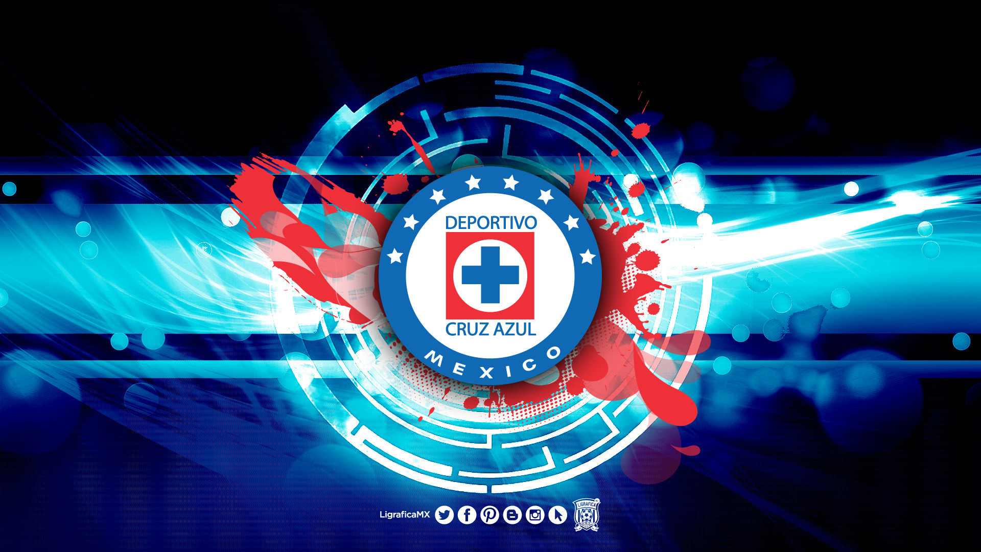 1920x1080 Cruz Azul • LigraficaMX 030314CTG(1) #ElFÃºtbolNosInspira