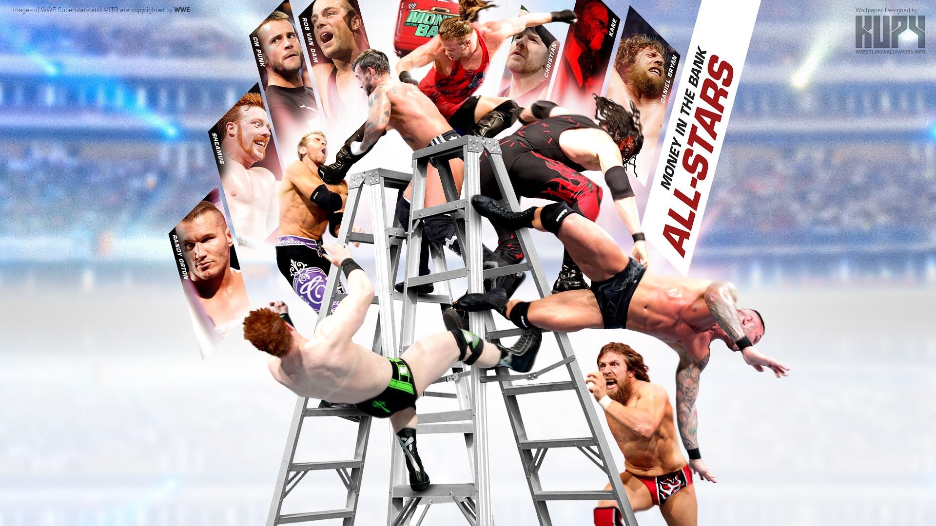 1920x1080 WWE Superstars Wrestlers Wallpaper