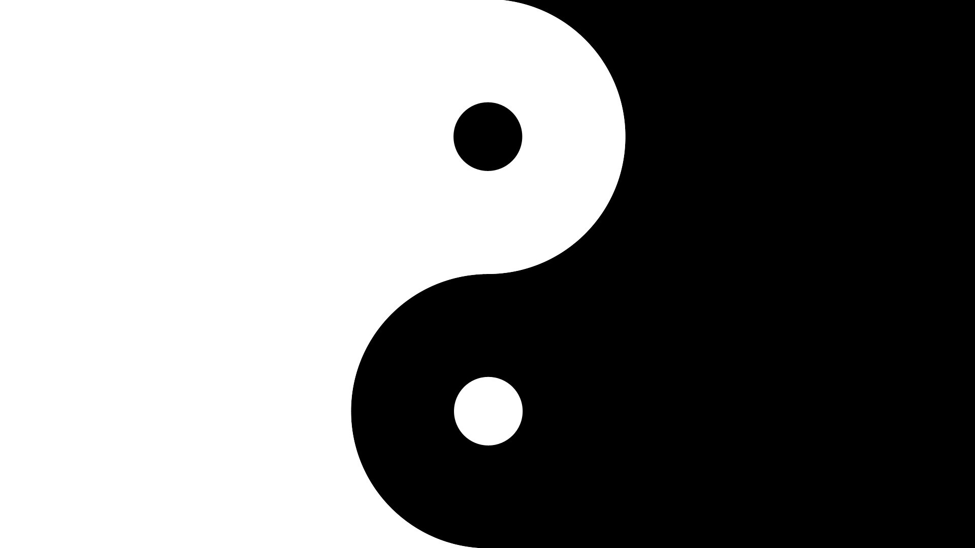 1920x1080 Black And White Yin And Yang 26 Cool Hd Wallpaper