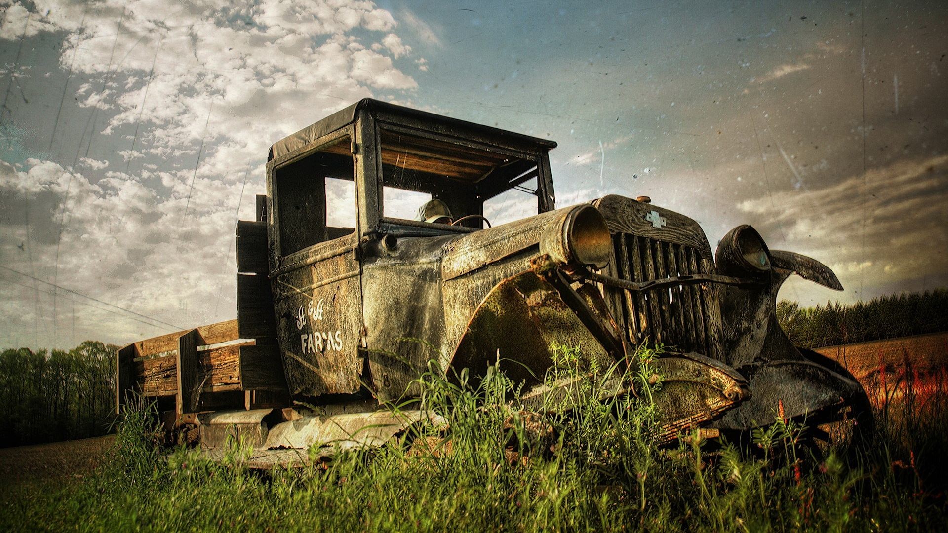 1920x1080 Wallpaper rusty, old, car, oldness [] ...