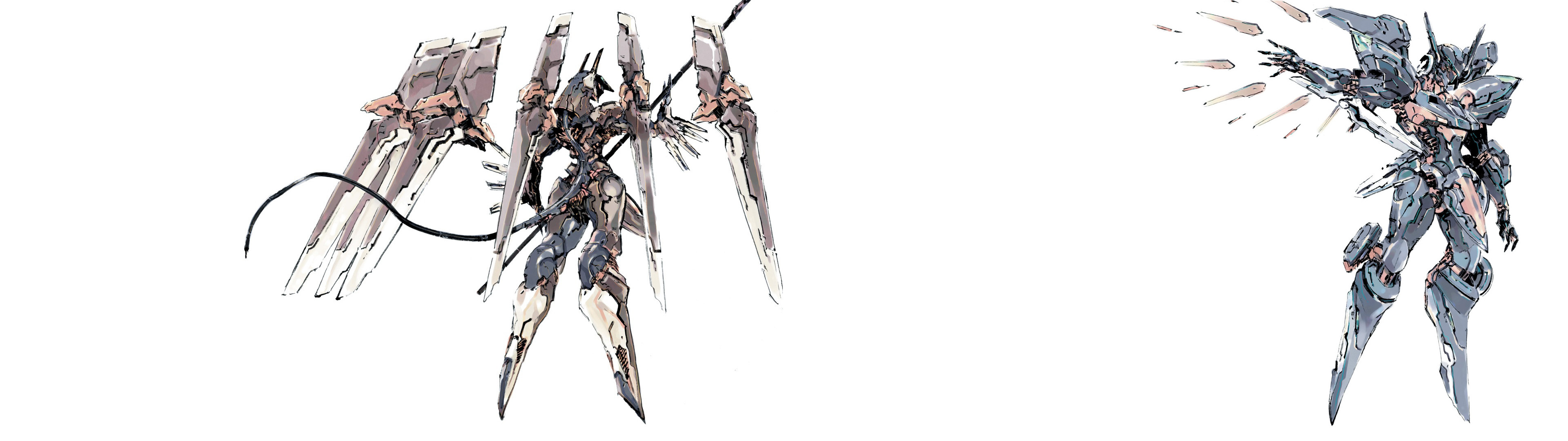 3840x1080 Zone of the Enders dual monitor wallpaper [] ...