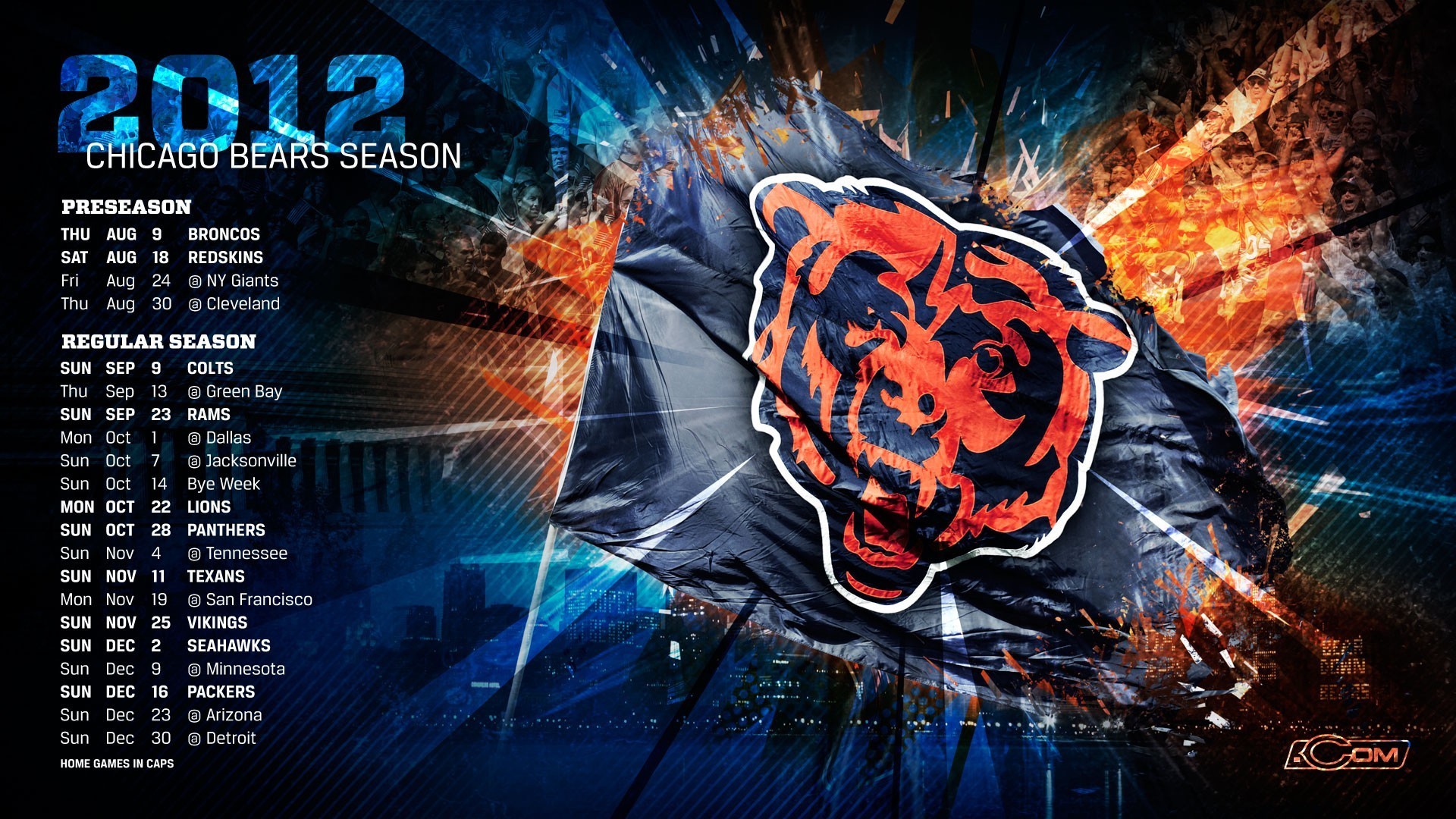 1920x1080 Nike Football Chicago Bears Wallpaper HQ Backgrounds HD wallpapers 