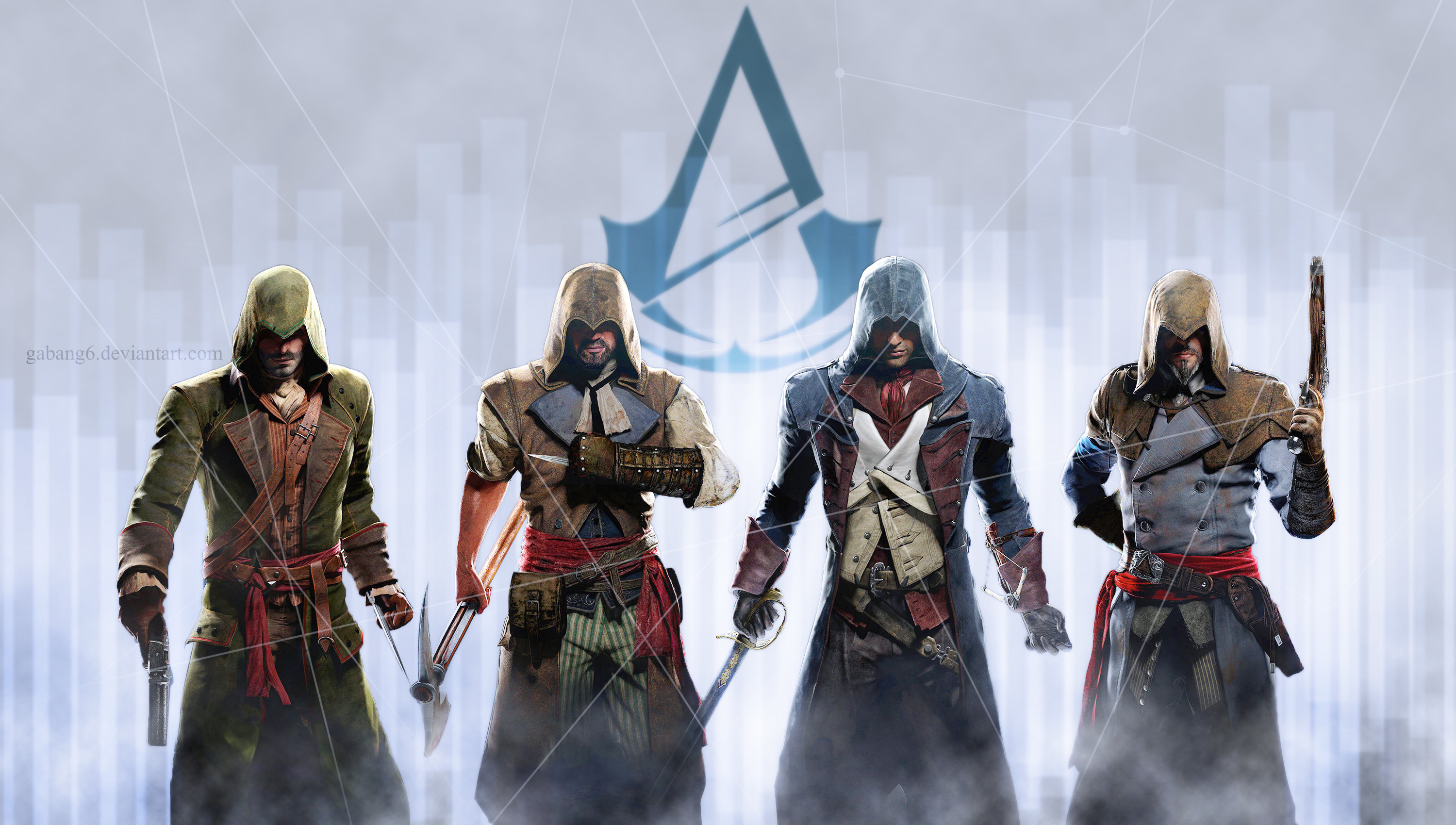 3000x1700 Assassin's Creed Unity Wallpaper by gabang6 Assassin's Creed Unity Wallpaper  by gabang6