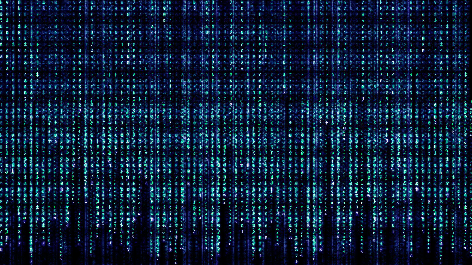 1920x1080 Matrix Code Wallpapers Falling Blue Matrix Code HD Wallpapers 