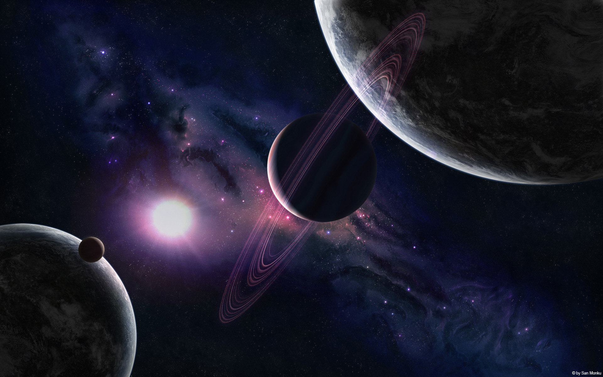 1920x1200 Space planet wallpaper Wallpapers - HD Wallpapers 86471