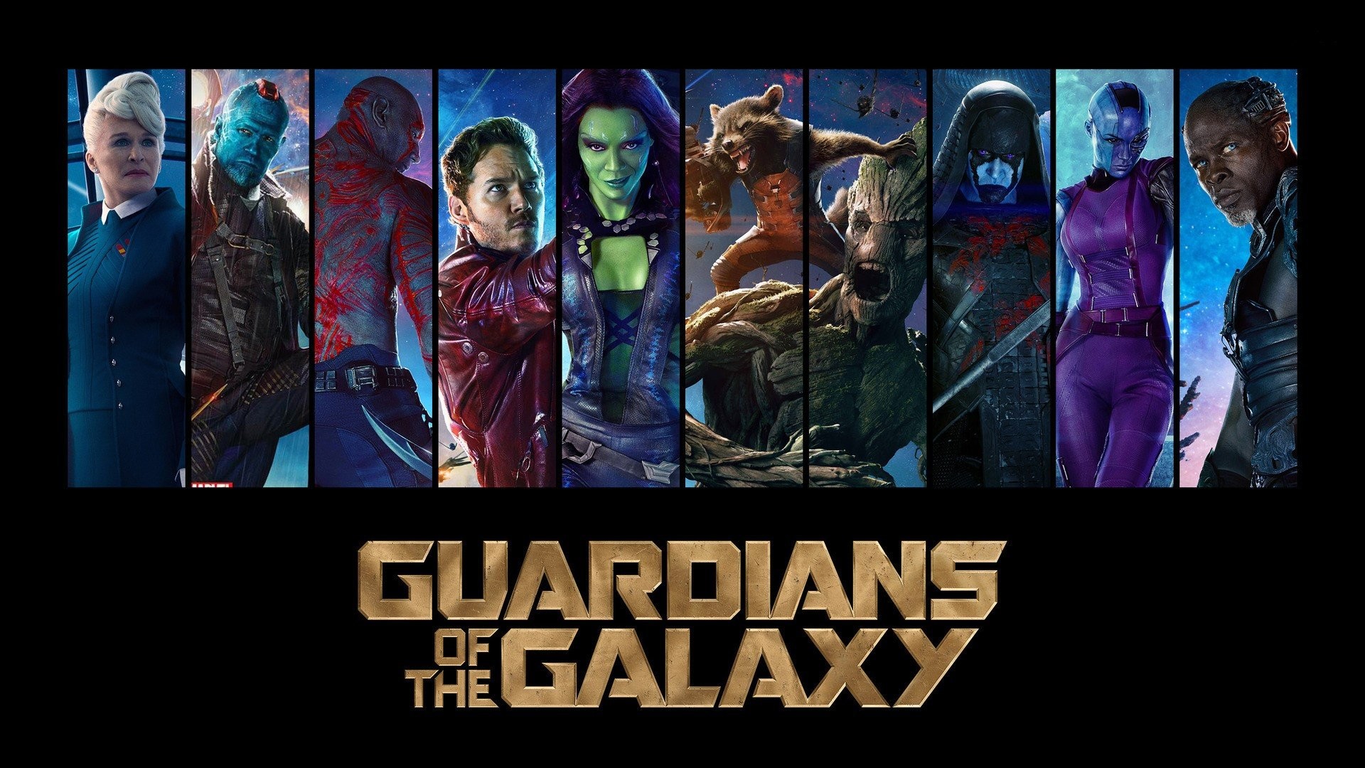 1920x1080 Guardians Of The Galaxy Marvel Star Lord Gamora Rocket Raccoon Groot Drax  Destroyer Movies ...
