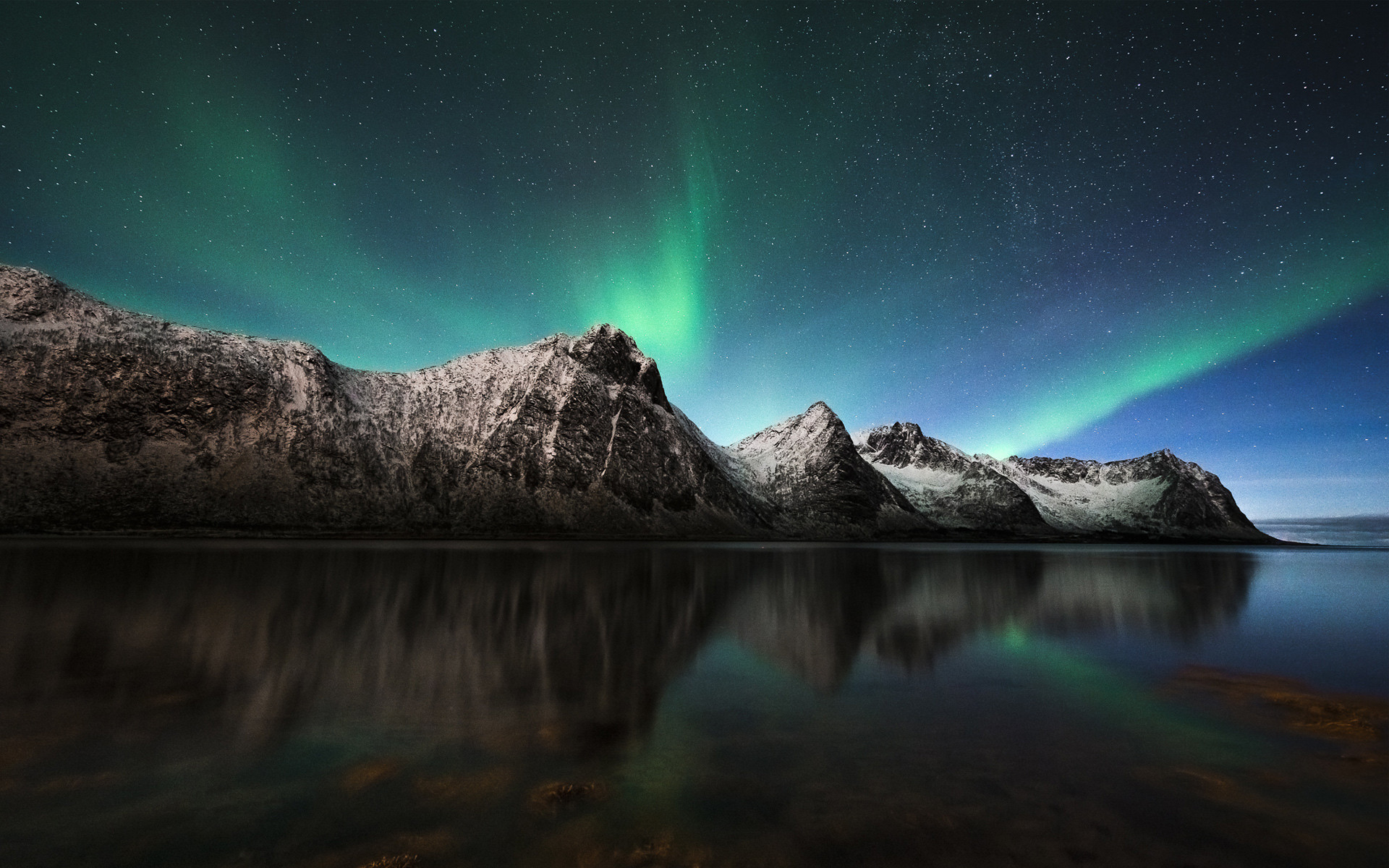 1920x1200 Aurora Borealis Northern Lights Iceland