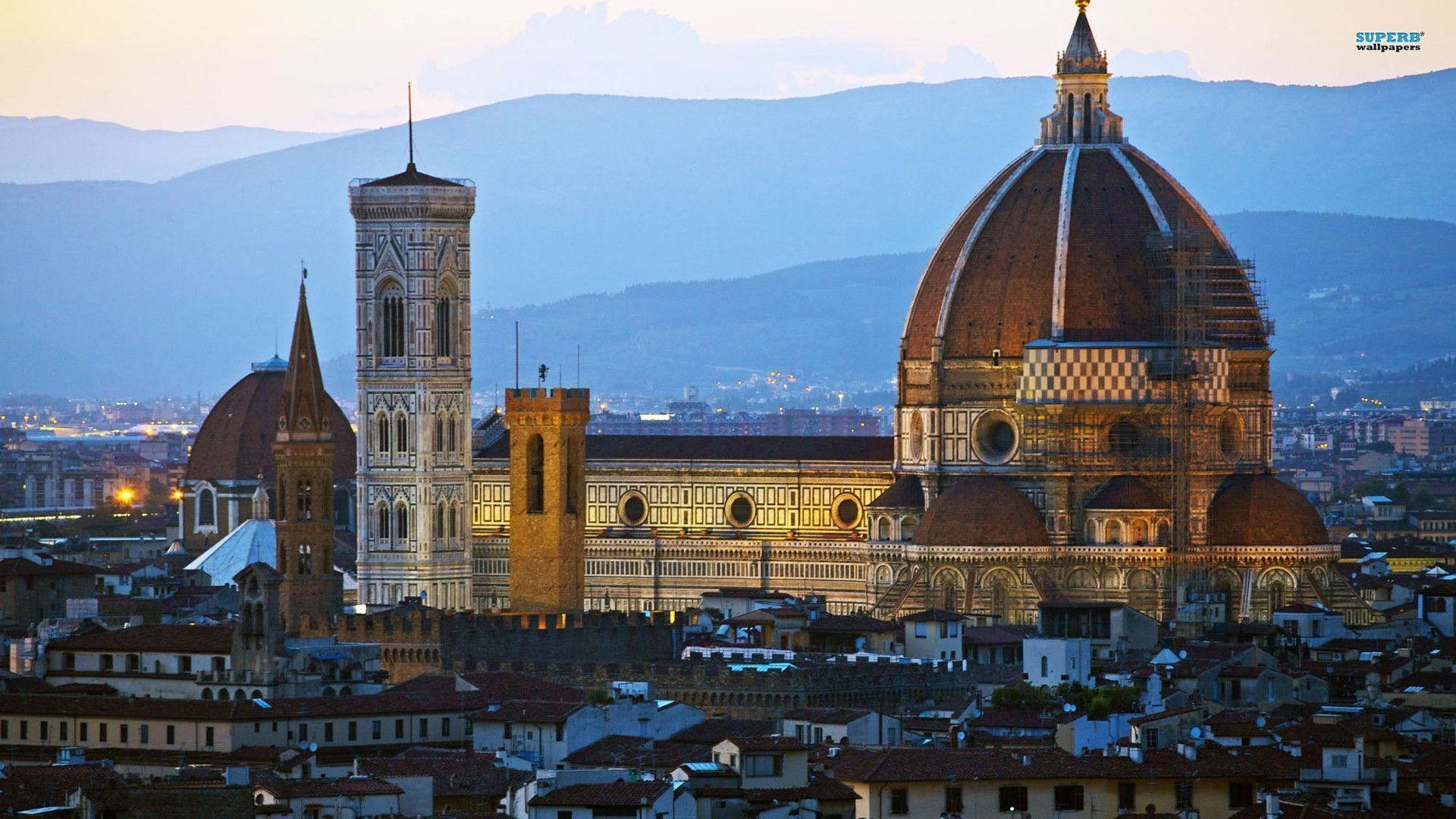 1920x1080 Florence Cathedral In Tuscany Wallpaper  | Hot HD Wallpaper
