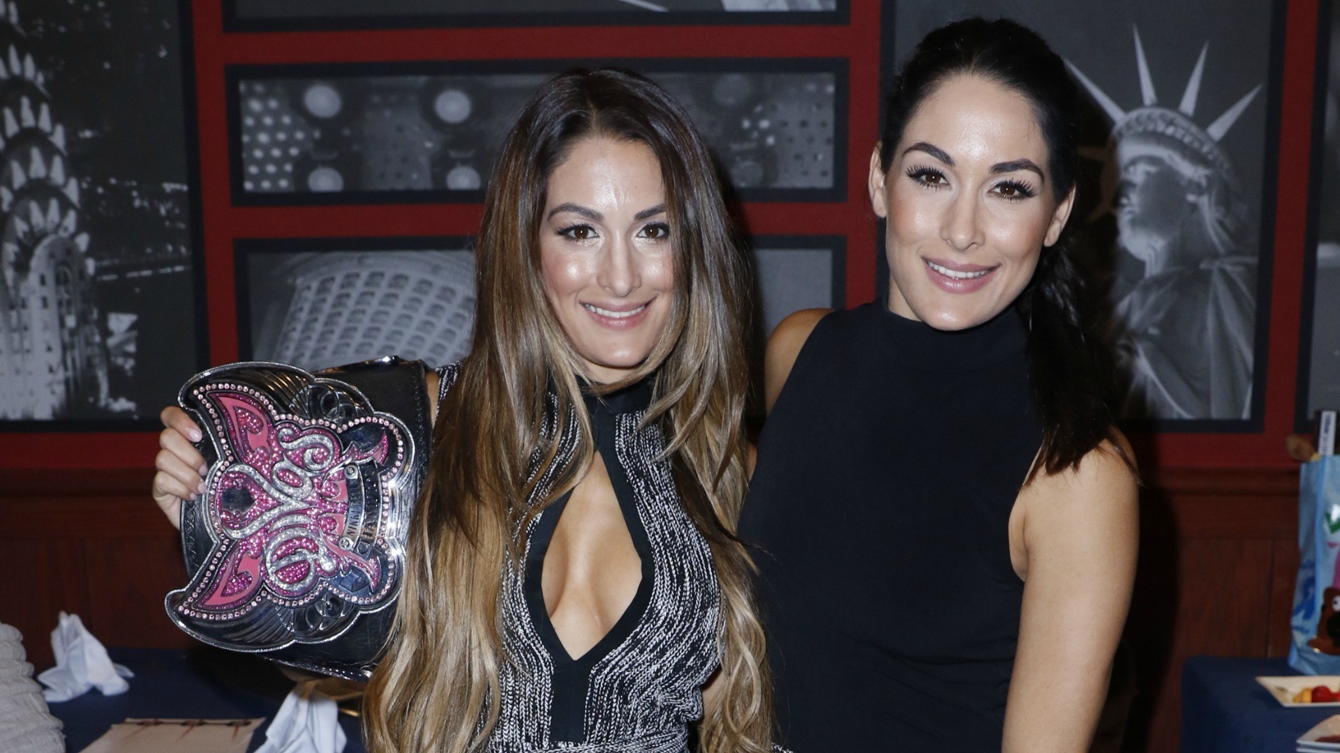 1920x1080 Nikki and Brie Bella nab their own series, but John Cena seems to be running
