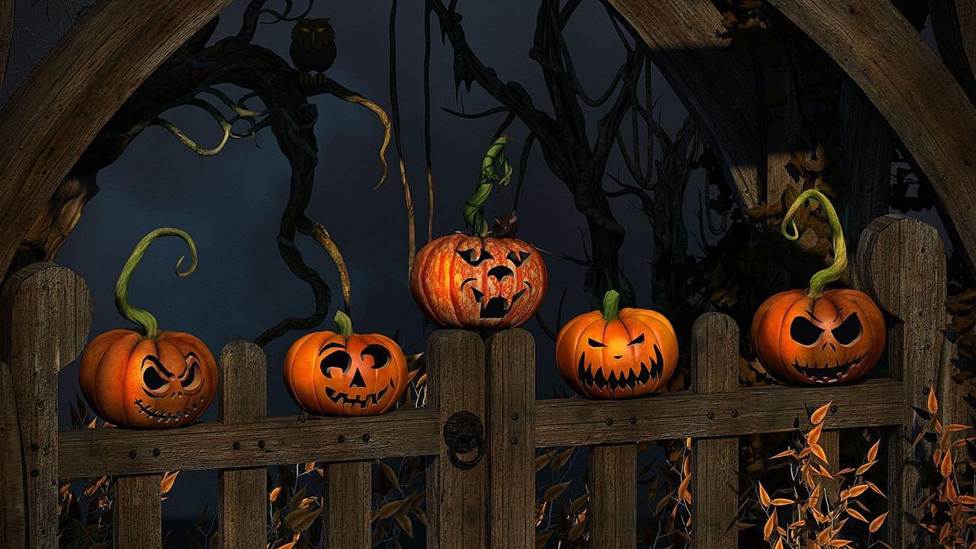 1920x1080 Halloween backgrounds pictures download.