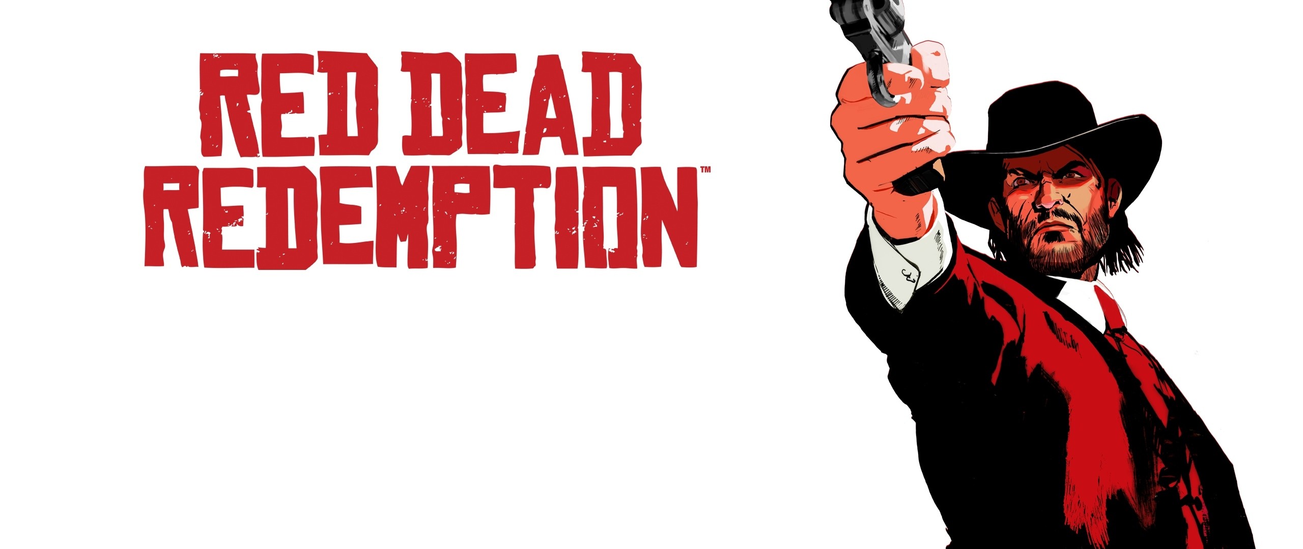 2560x1080  Wallpaper red dead redemption, john marston, revolver, cowboy