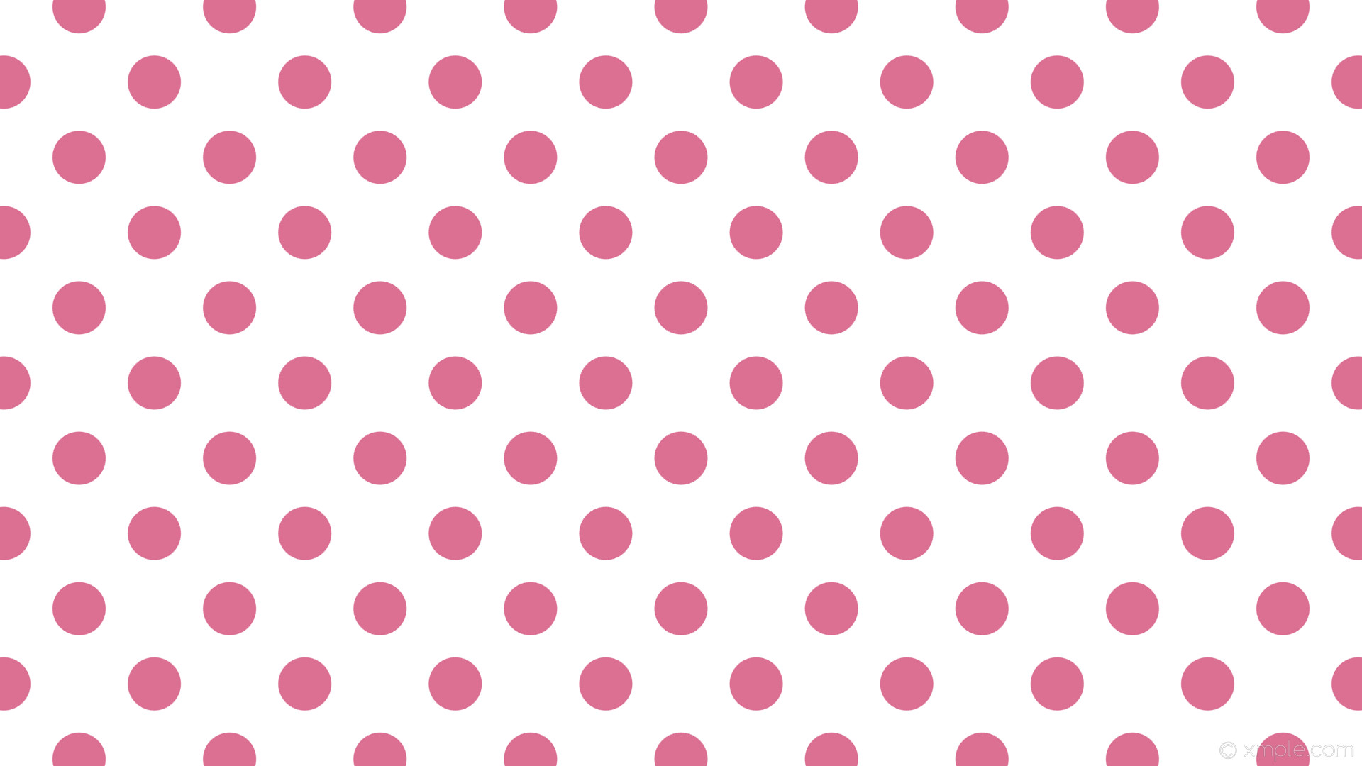 1920x1080 wallpaper white polka dots pink spots pale violet red #ffffff #db7093 315Â°  75px