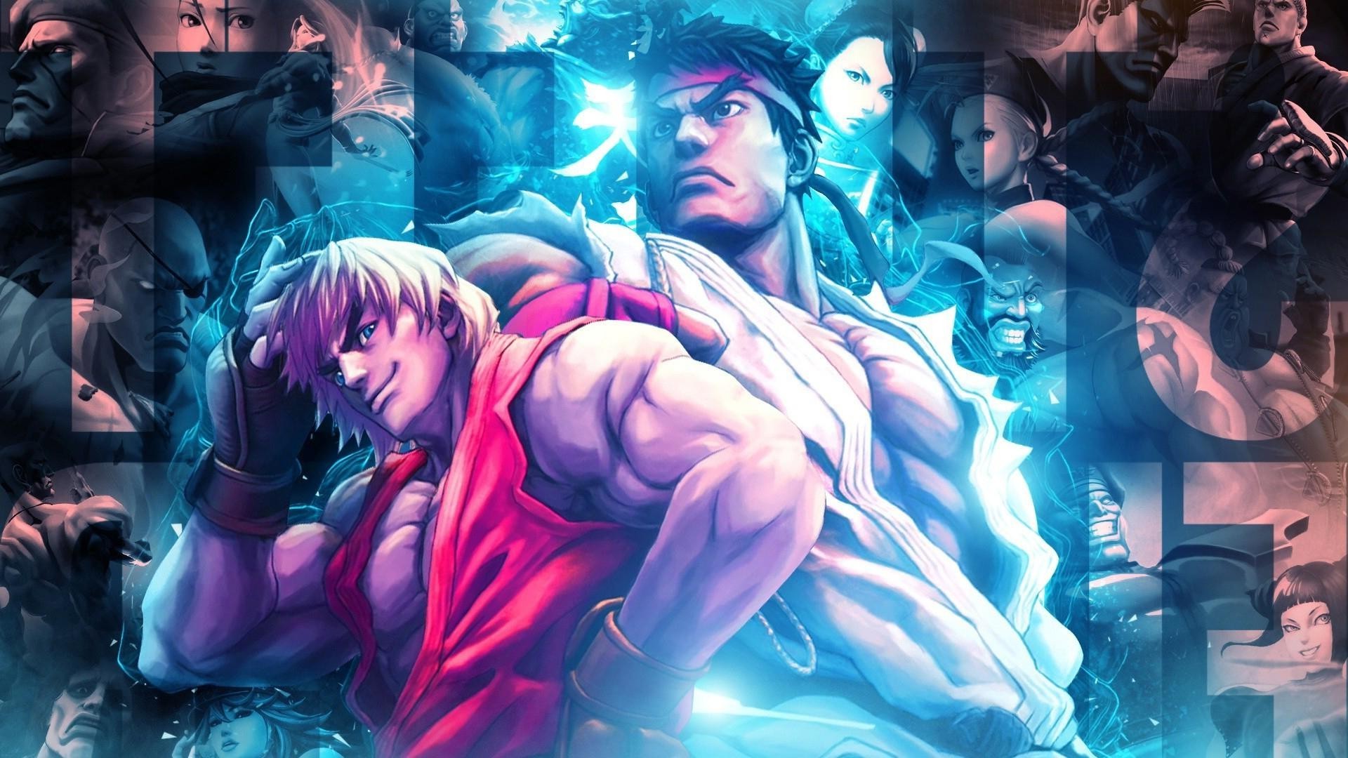 1920x1080 Street Fighter, Ryu (Street Fighter), Ken Masters Wallpapers HD / Desktop  and Mobile Backgrounds