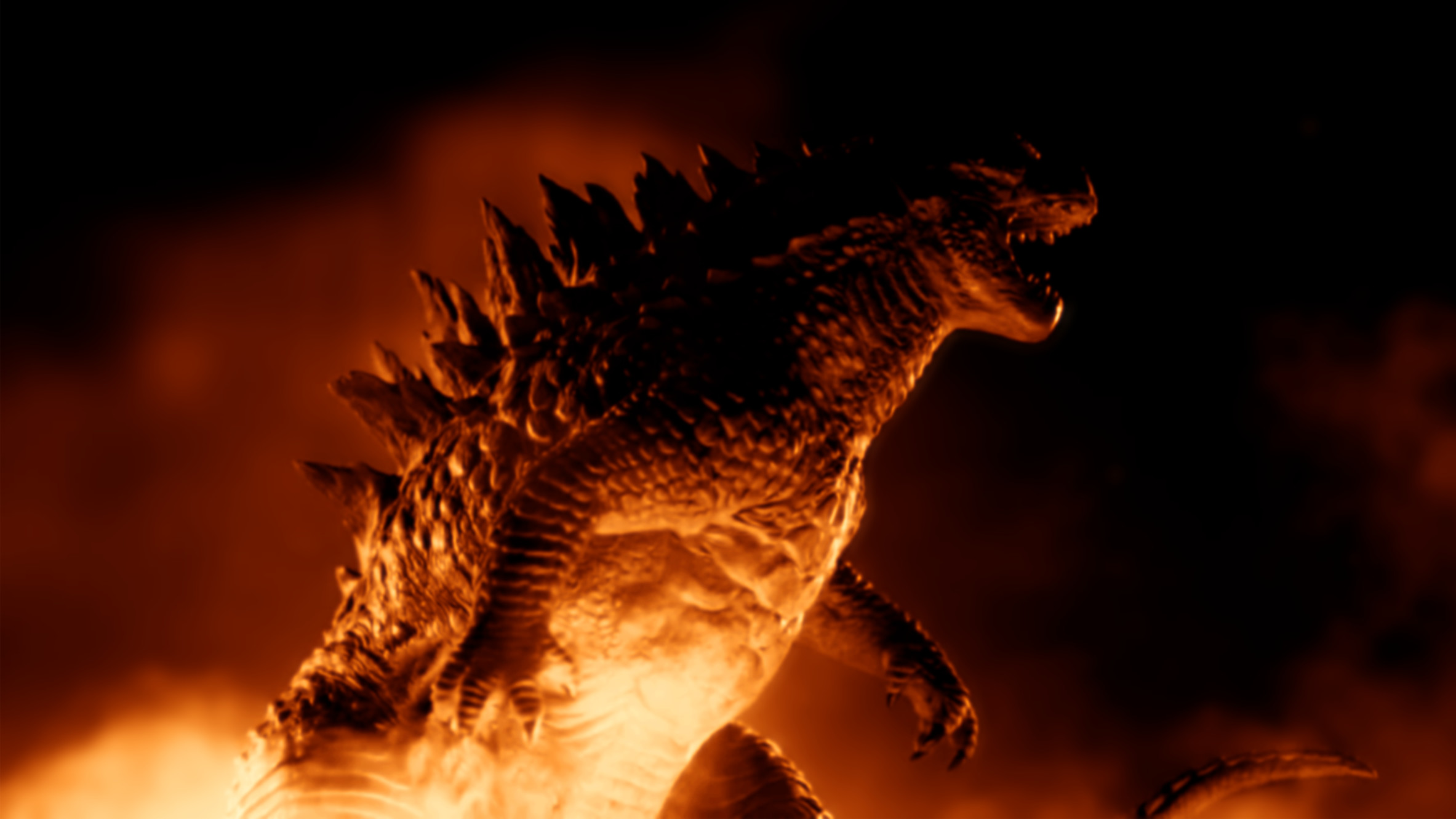2366x1330 Godzilla 2014 Fan-Made Desktop Wallpaper ...