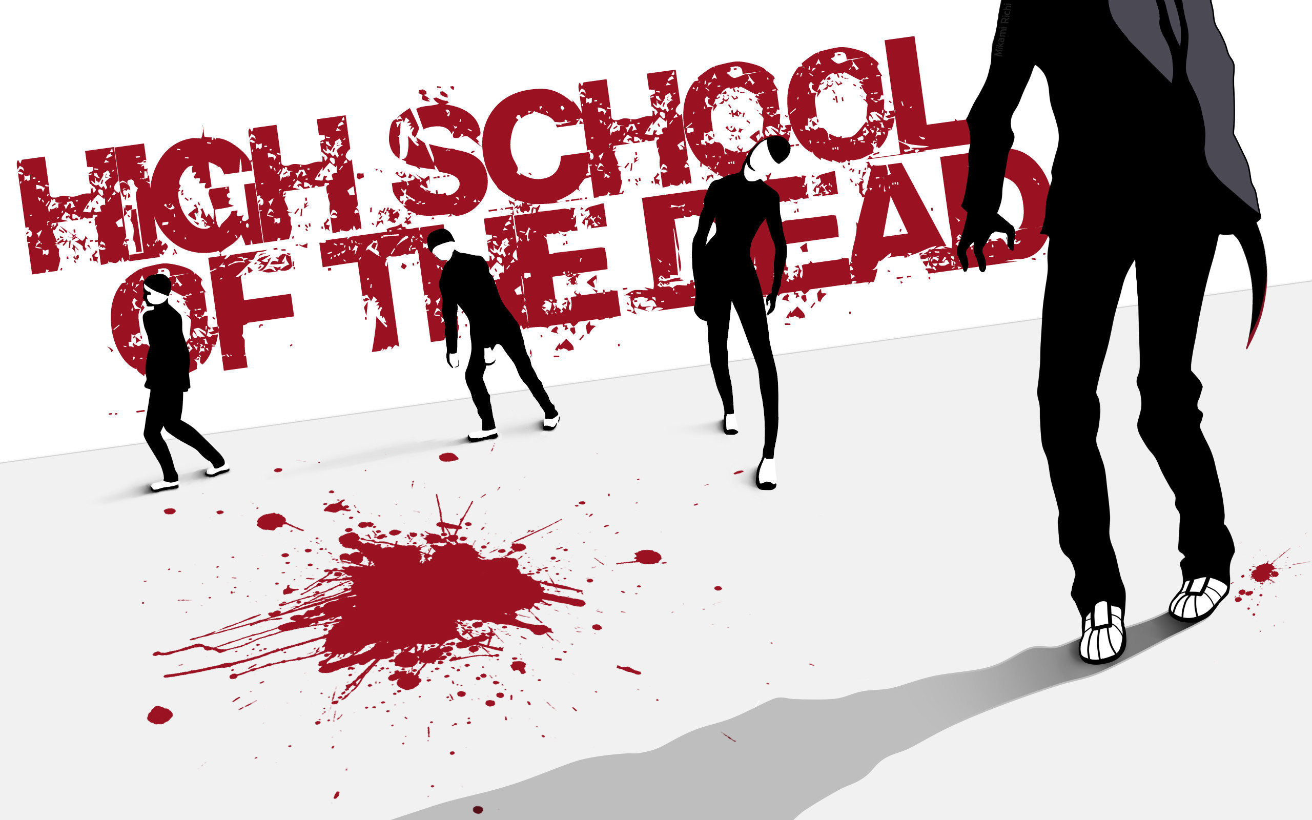 2560x1600 Highschool of the Dead