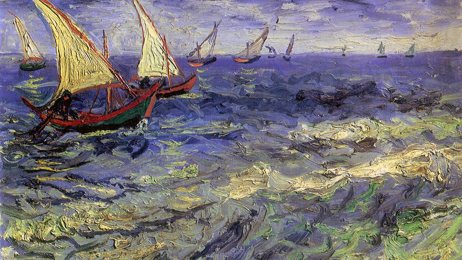 1920x1080 Vincent Van Gogh GemÃ¤lde Wallpaper (1) #13 - .