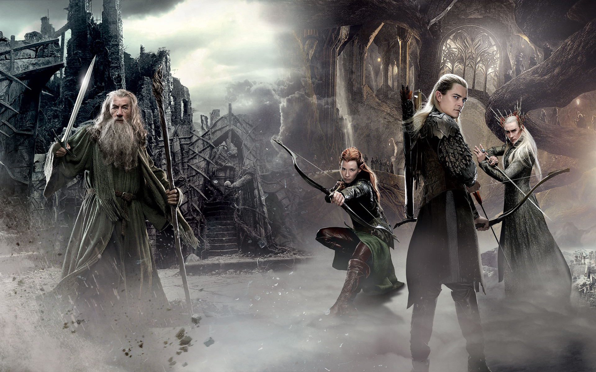 1920x1200 Image: Gandalf & the Elves wallpapers and stock photos. Â«