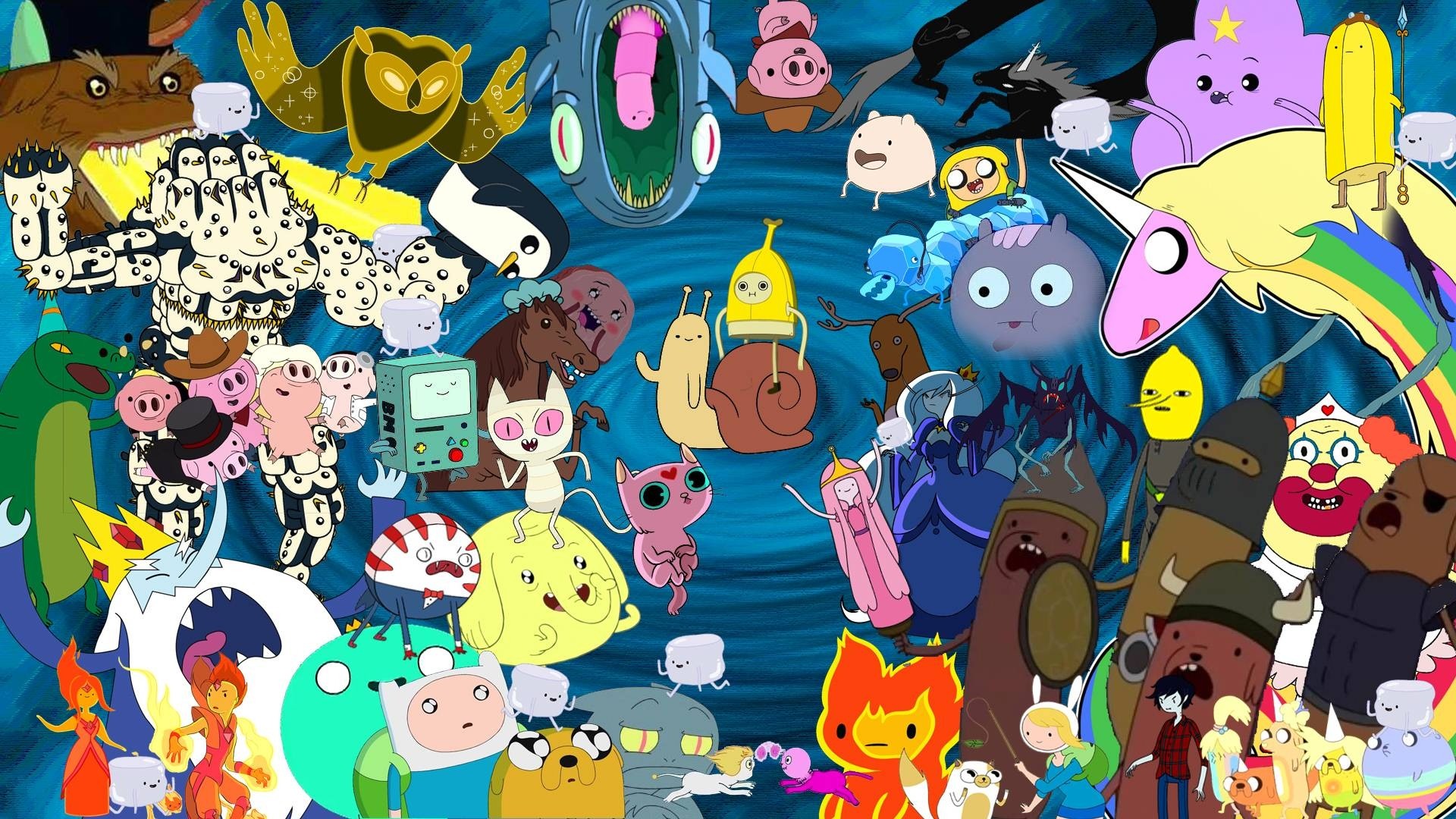 1920x1080 Adventure Time, Adventure Time characters
