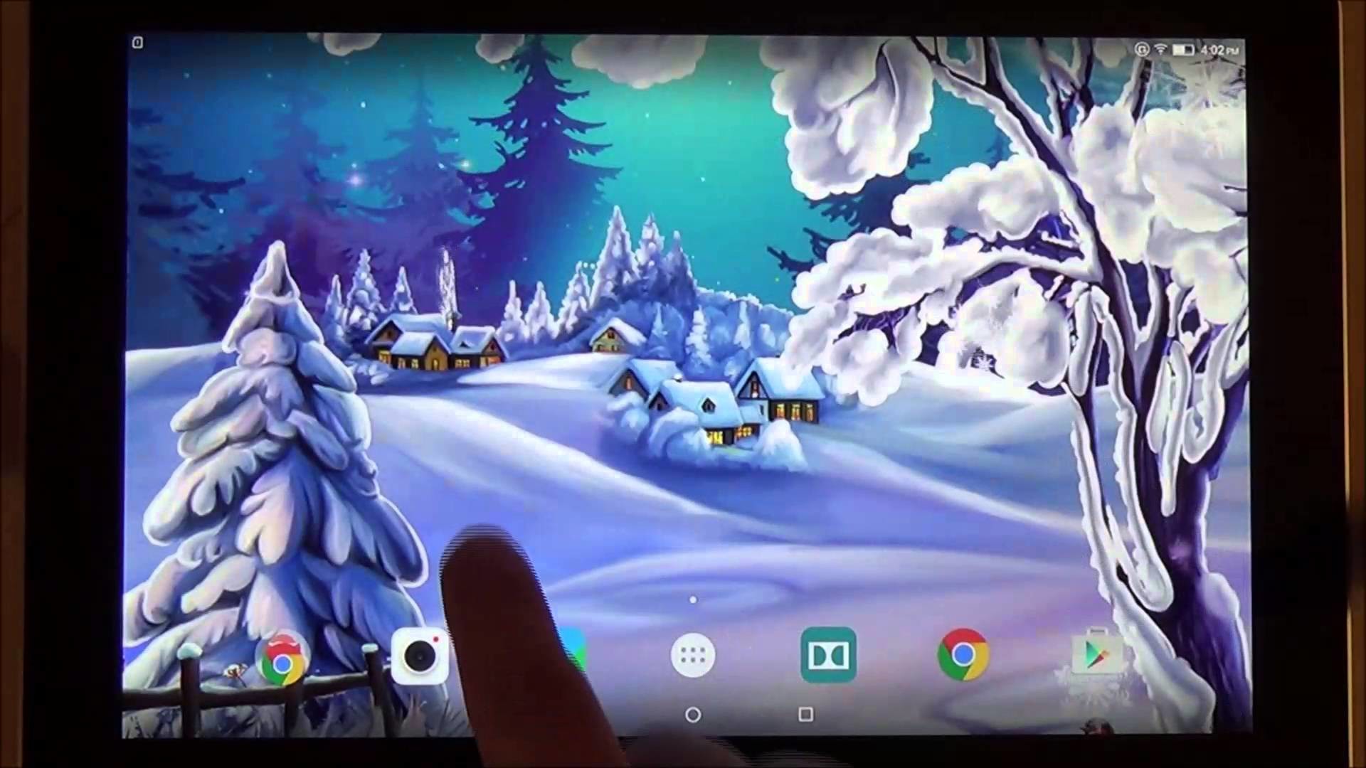 1920x1080 Winter landscape live wallpaper for Android phones and tablets - YouTube
