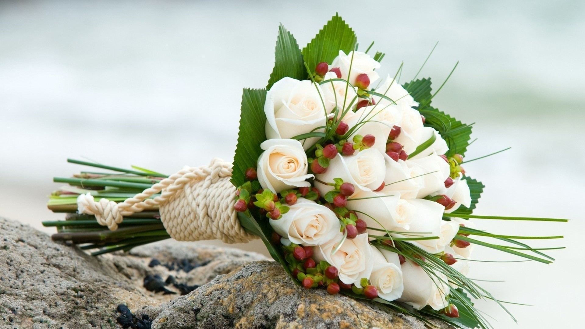 1920x1080 Wedding Flowers Bouquet Desktop Wallpaper