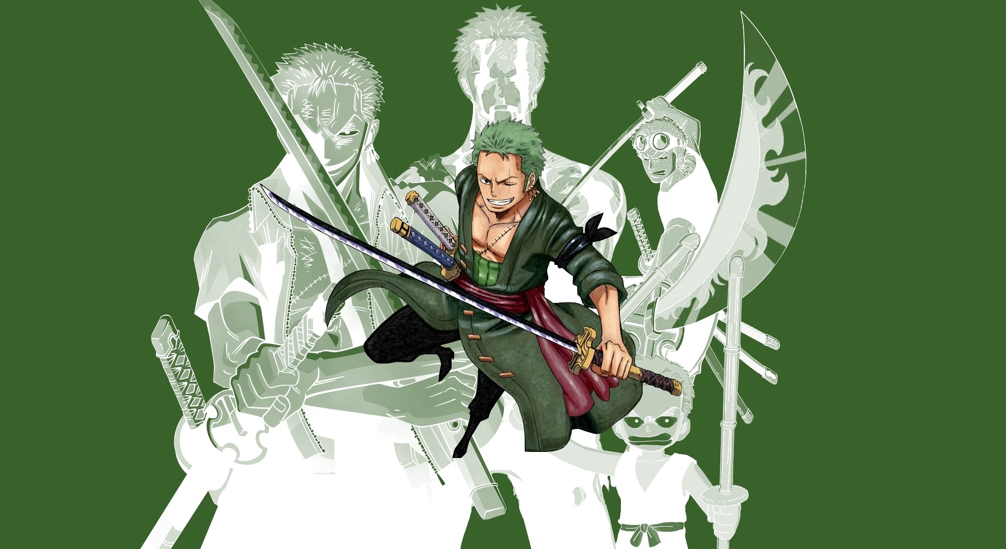 One Piece Roronoa Zoro Desktop Wallpaper - Anime Wallpaper 4K