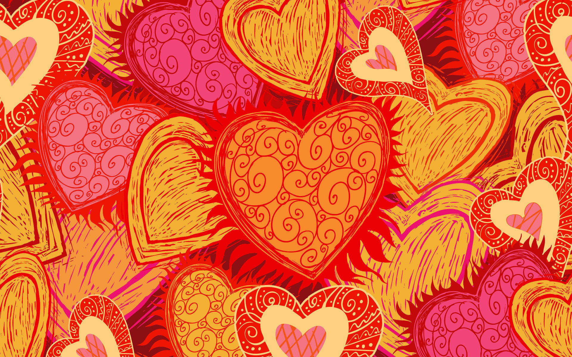 1920x1200 Holiday - Valentine's Day Heart Wallpaper