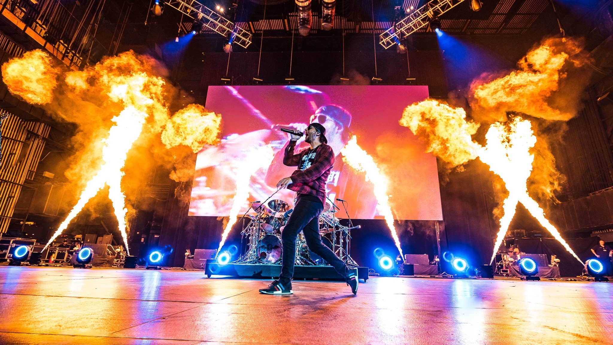 2048x1152  Avenged Sevenfold Set Fire To The SOLD OUT BB&T Pavilion – Music  Mayhem Magazine