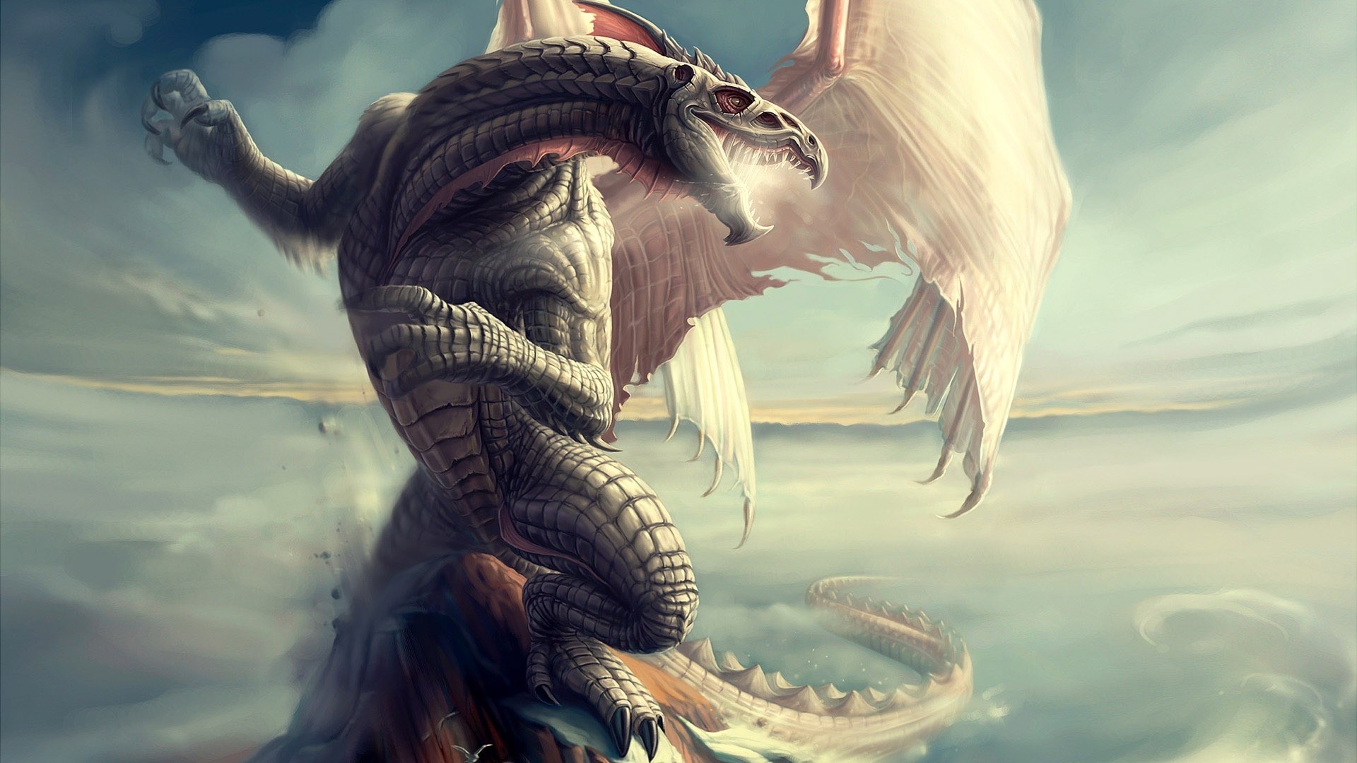 1920x1080 Cool Dragon HD Wallpaper Backgrounds Free Download.