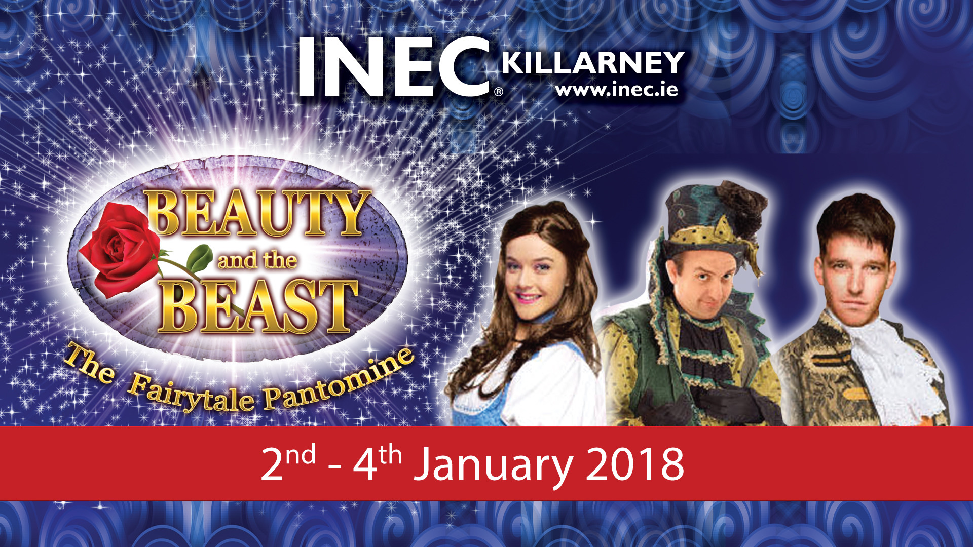1920x1080 Kerry's first professional pantomime Beauty & The Beast comes to the INEC  Killarney from 2nd to 4th of January 2018 - INEC Killarney