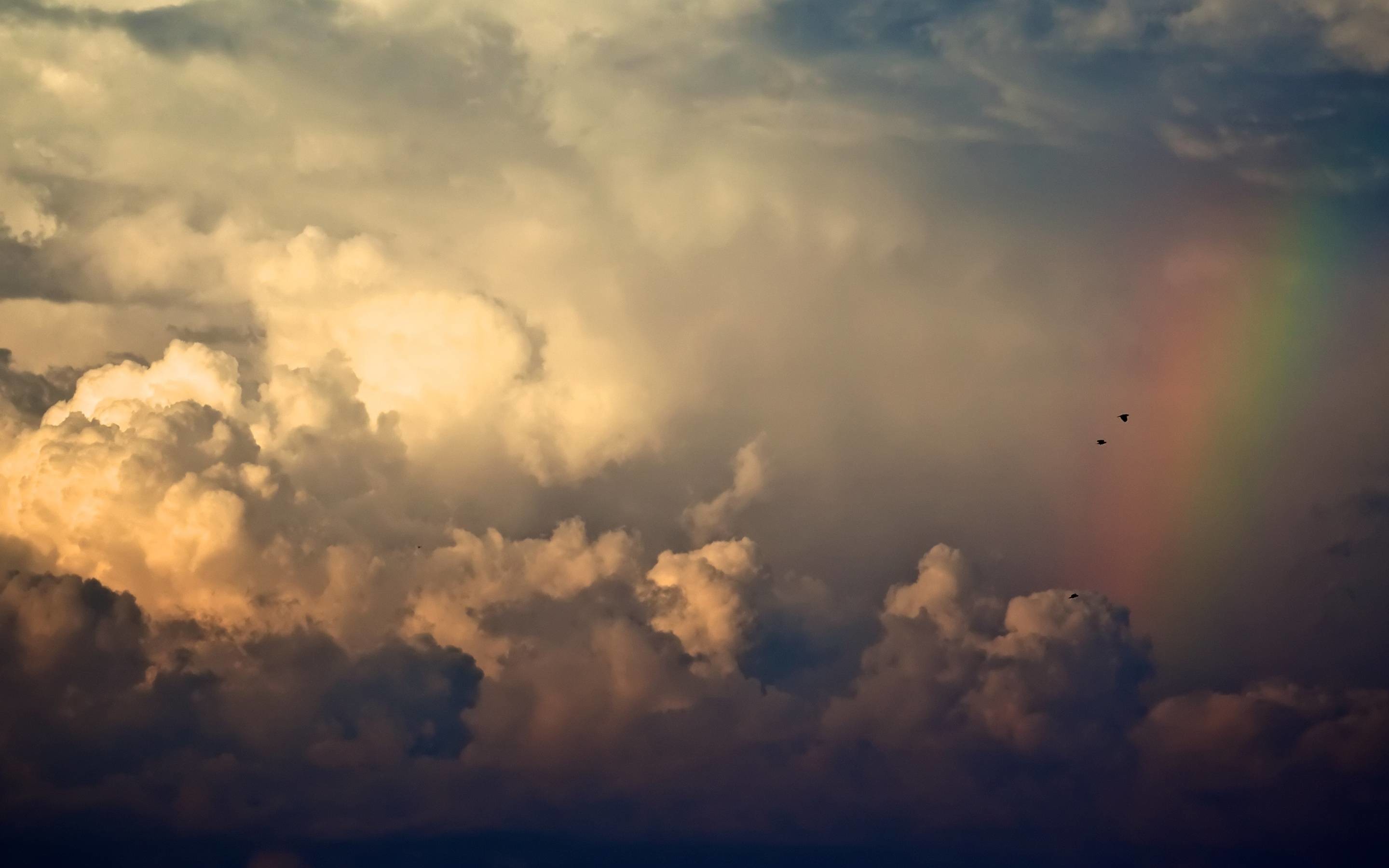 2880x1800 Storm Clouds And Rainbow Retina MacBook Pro wallpapers | HD .