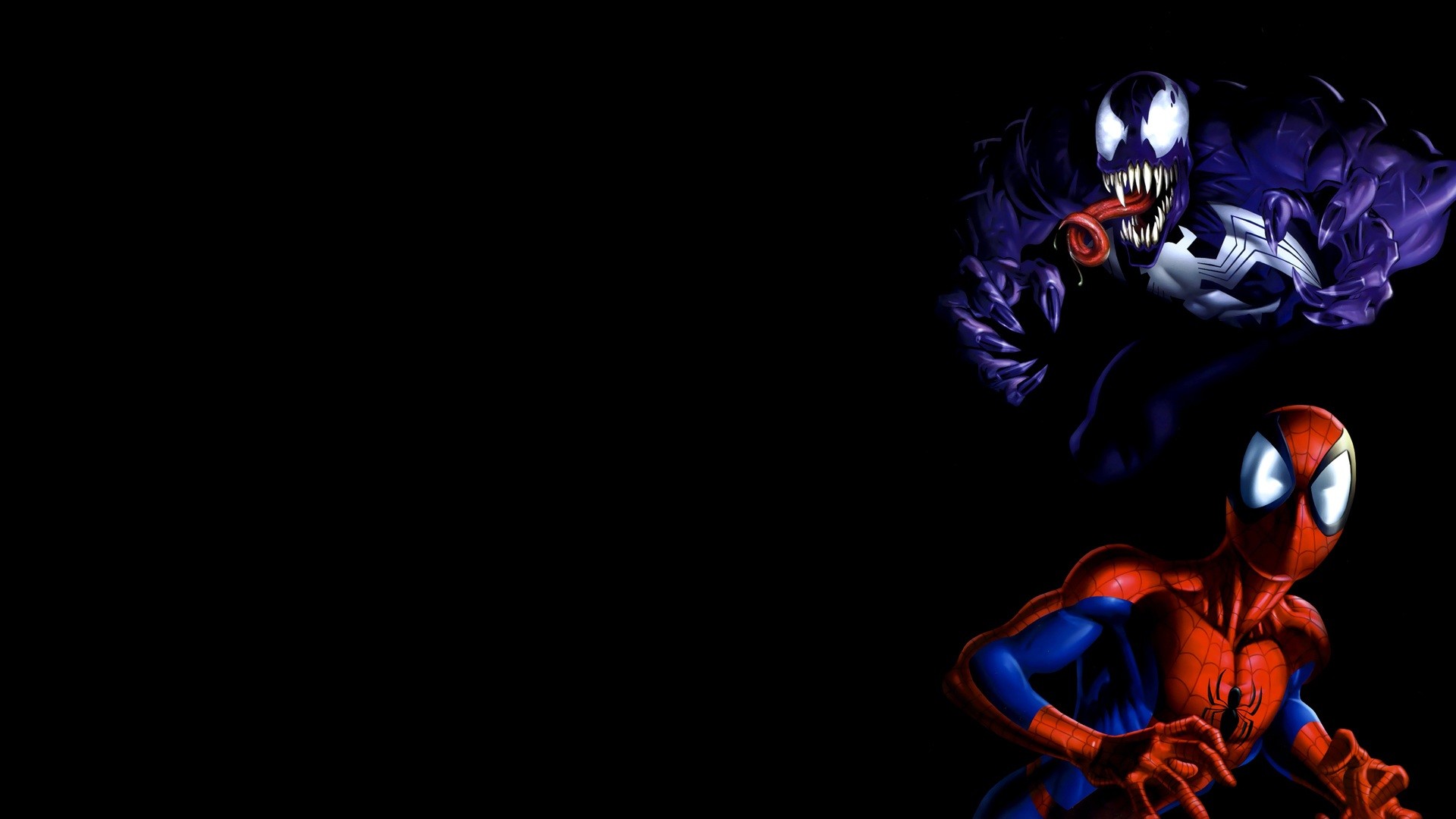 1920x1080 Venom Spider-man Marvel Comics /  Wallpaper