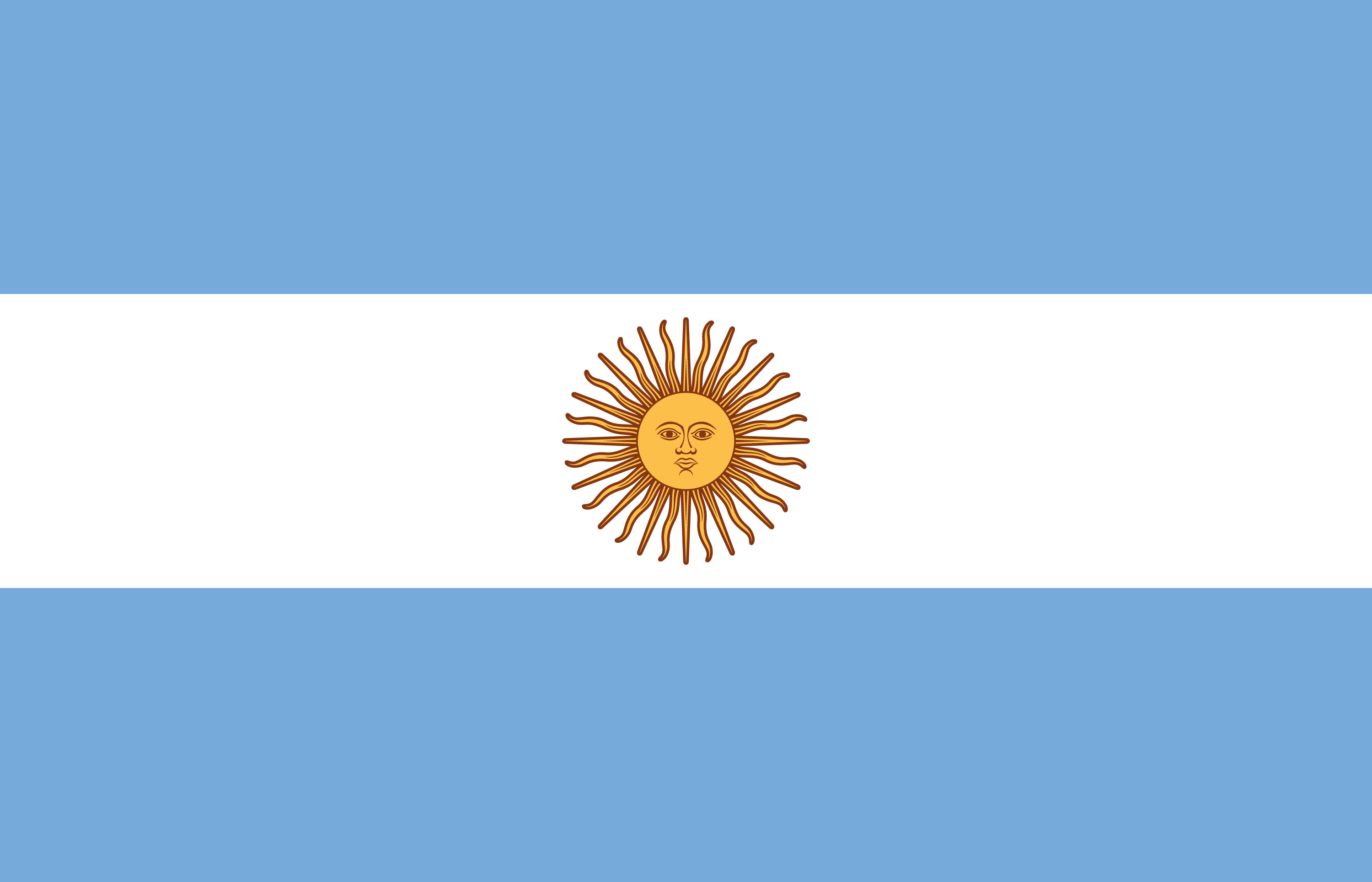 3000x1929 Argentina Flag Wallpaper | Wallpaper JPEG