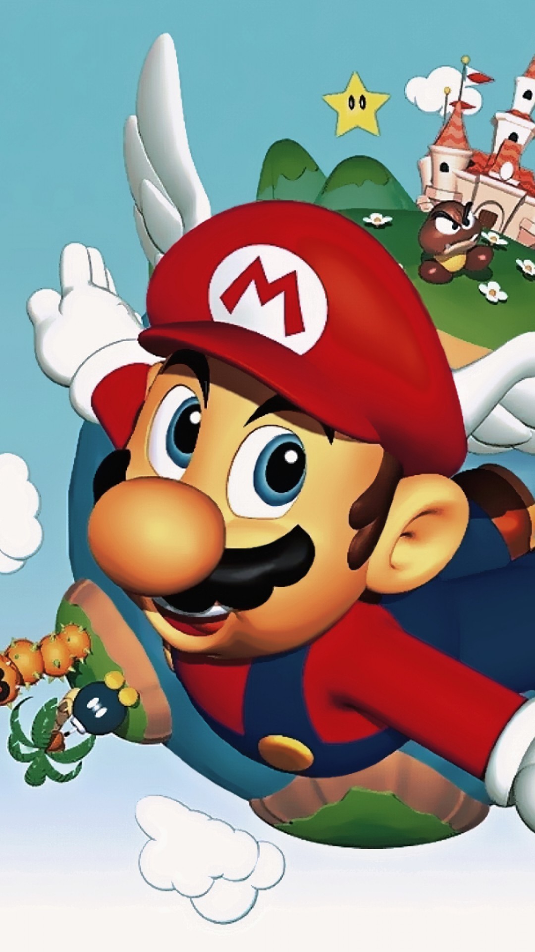 1080x1920 Super Mario 64 Quotes iPhone 6 Plus - Wallpaper .