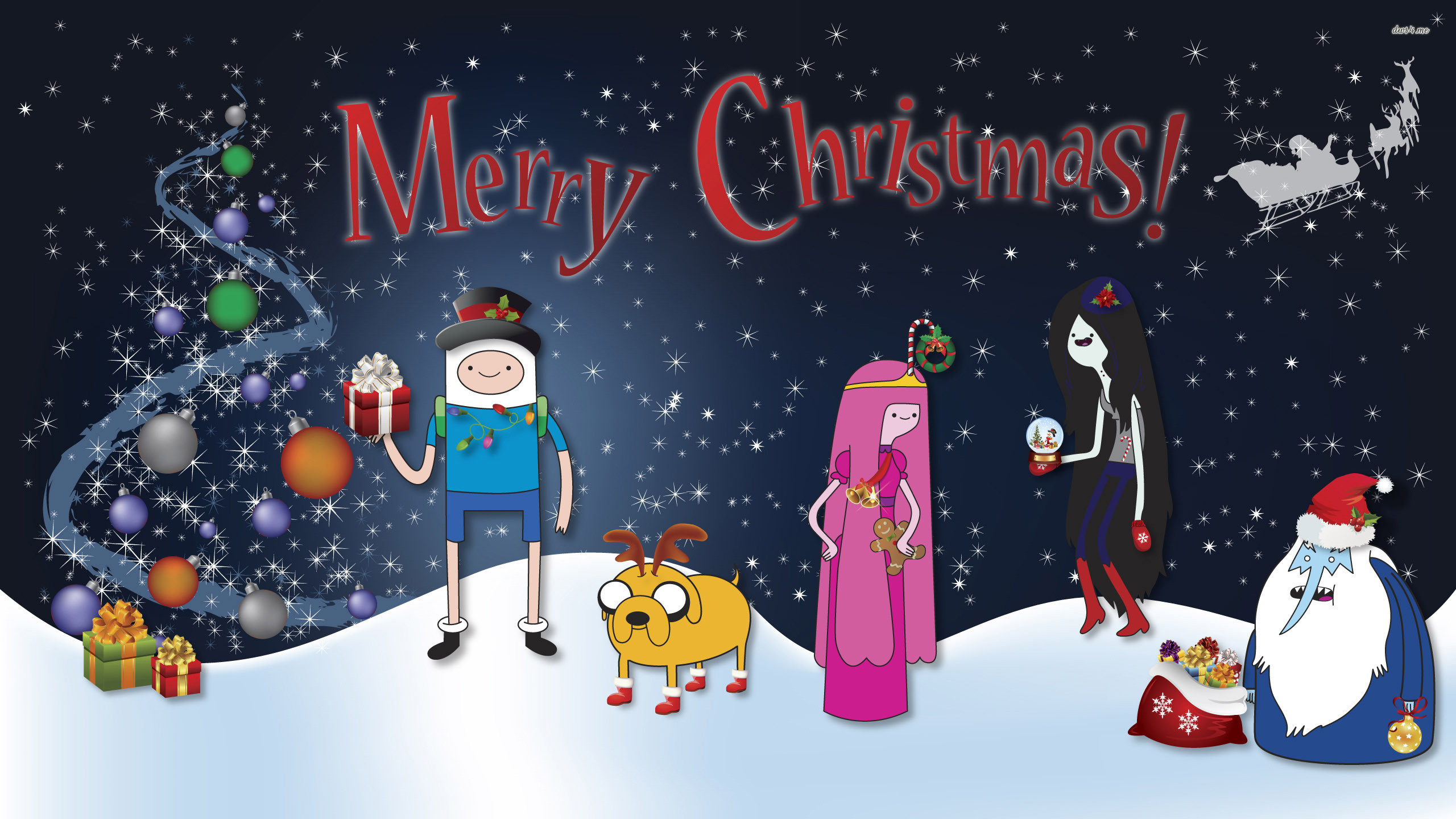2560x1440 Adventure Time Christmas Iphone Wallpaper : Adventure time bilgisayar duvar  ka tlar masa?st?
